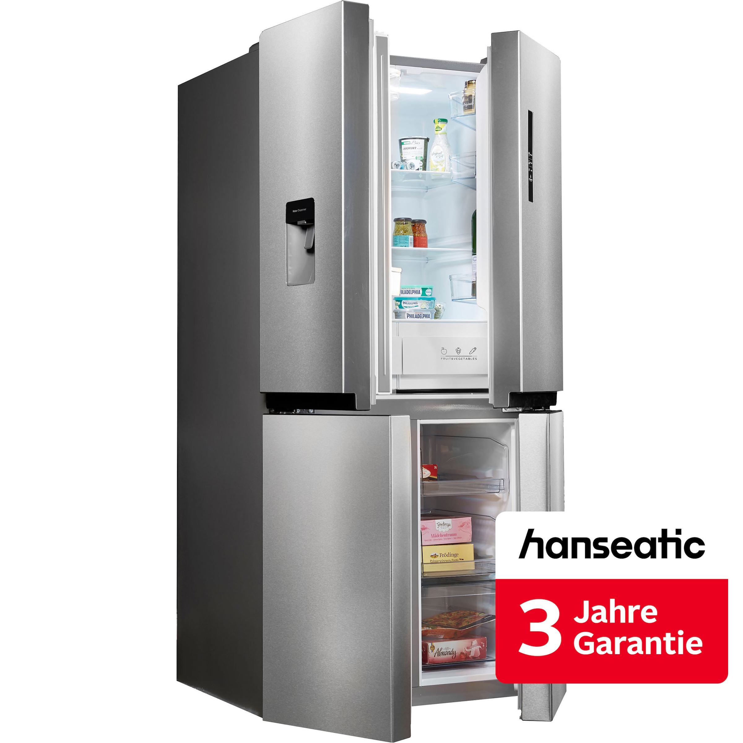 Hanseatic Multi Door »HCD17884EI« 177,5 cm hoch 83,3 cm breit inkl. 3 Jahre Herstellergarantie