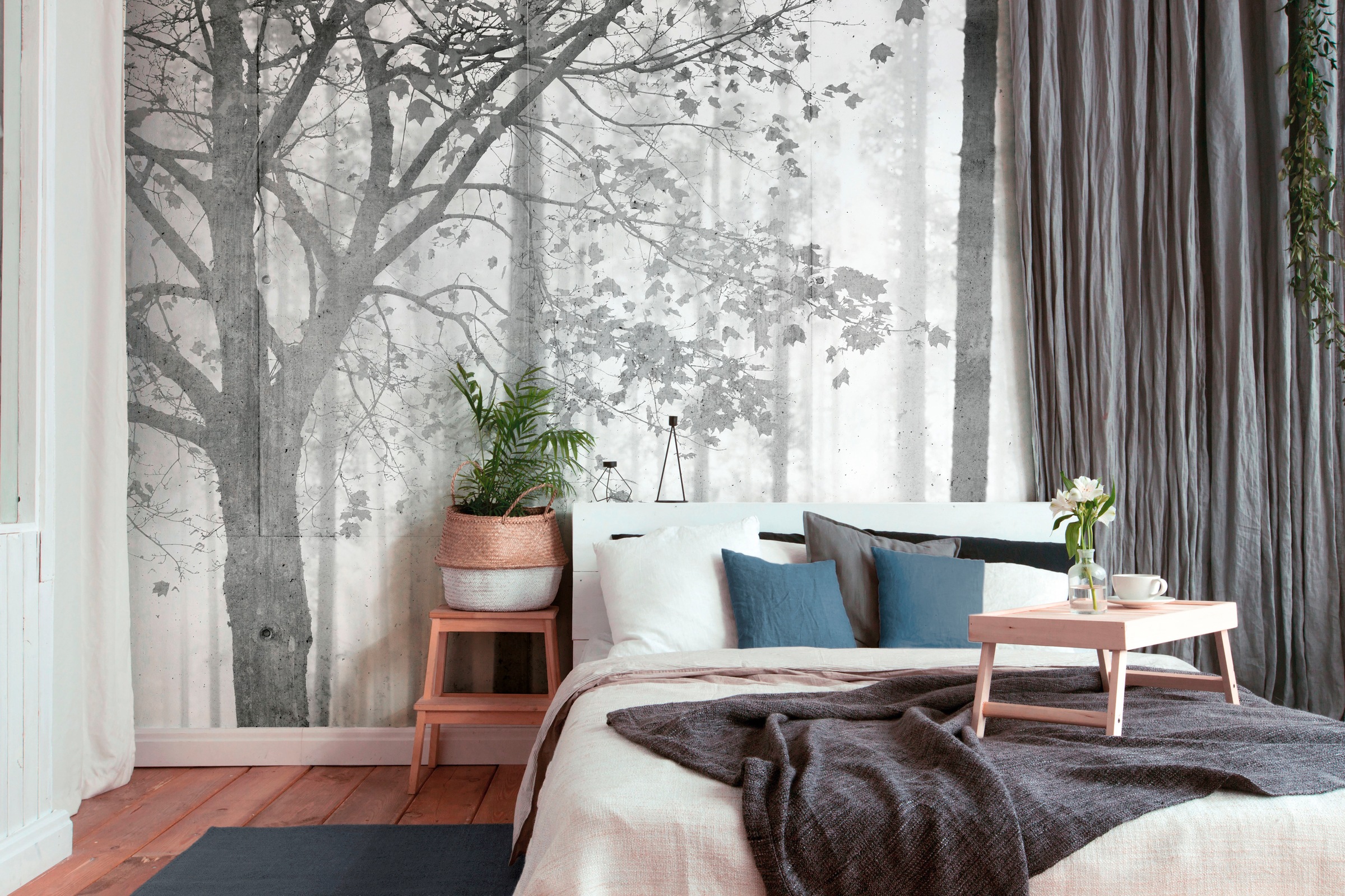 Architects Paper Fototapete »Atelier 47 Edge 2« Wald glatt Wald Fototapete günstig online kaufen