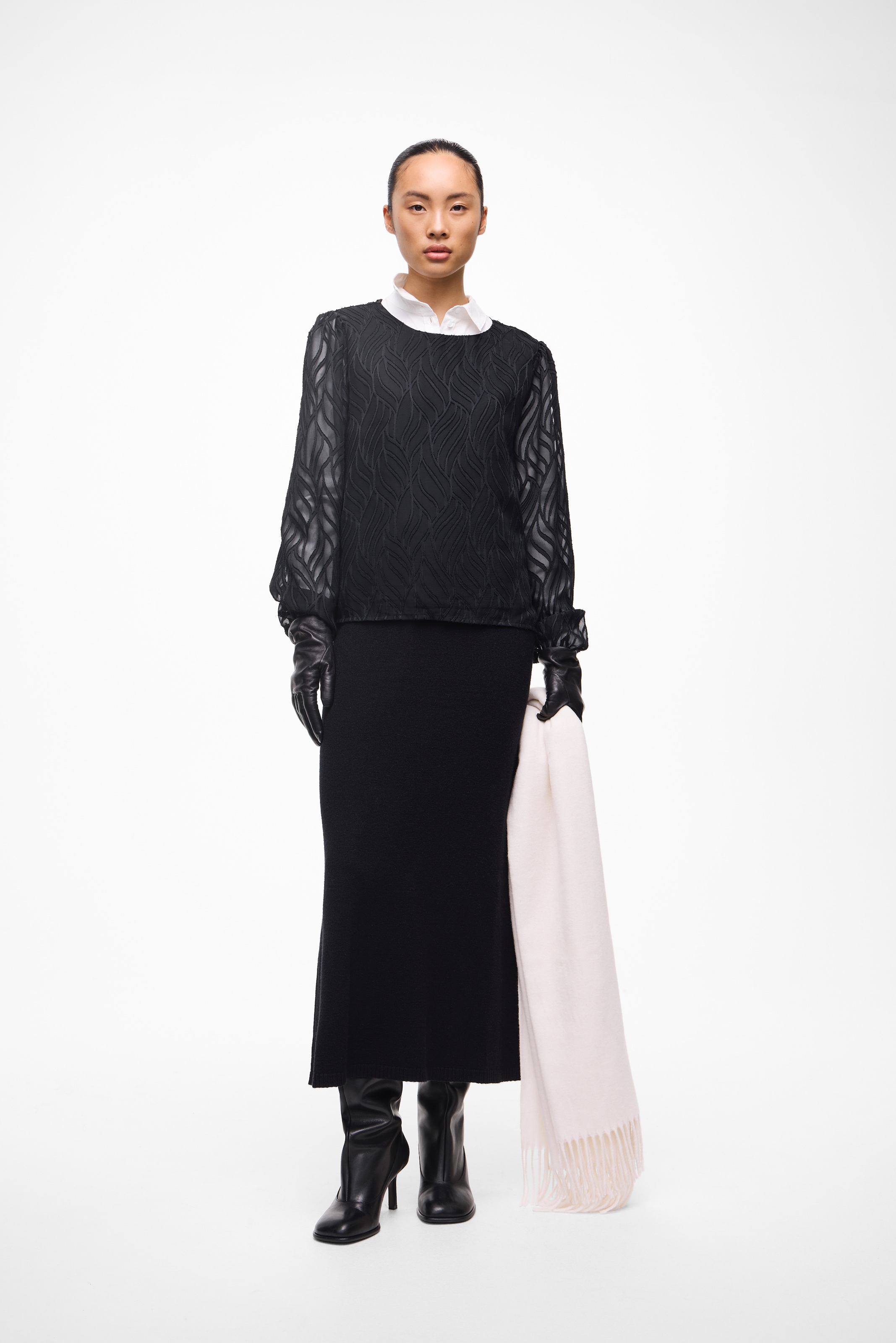 Vila Maxirock »VIRIL ANKLE KNIT SKIRT - NOOS«