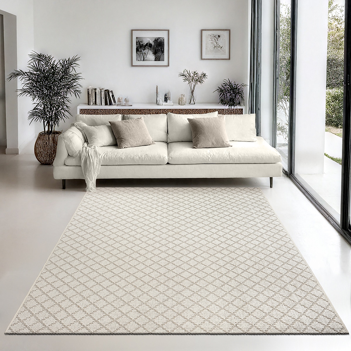 the carpet Teppich »Mirella«, rechteckig, 6 mm Höhe, Wohnzimmer Teppich str günstig online kaufen