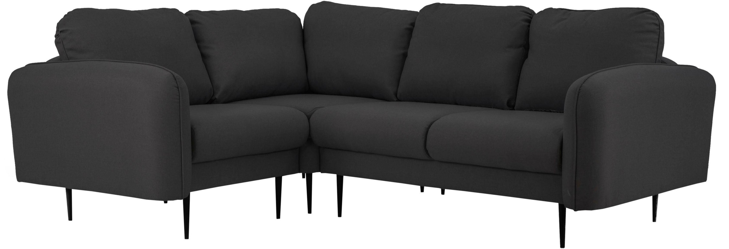 Home affaire Ecksofa »Skidi L-Form« mit losen Rückenkissen und Keder oben a günstig online kaufen