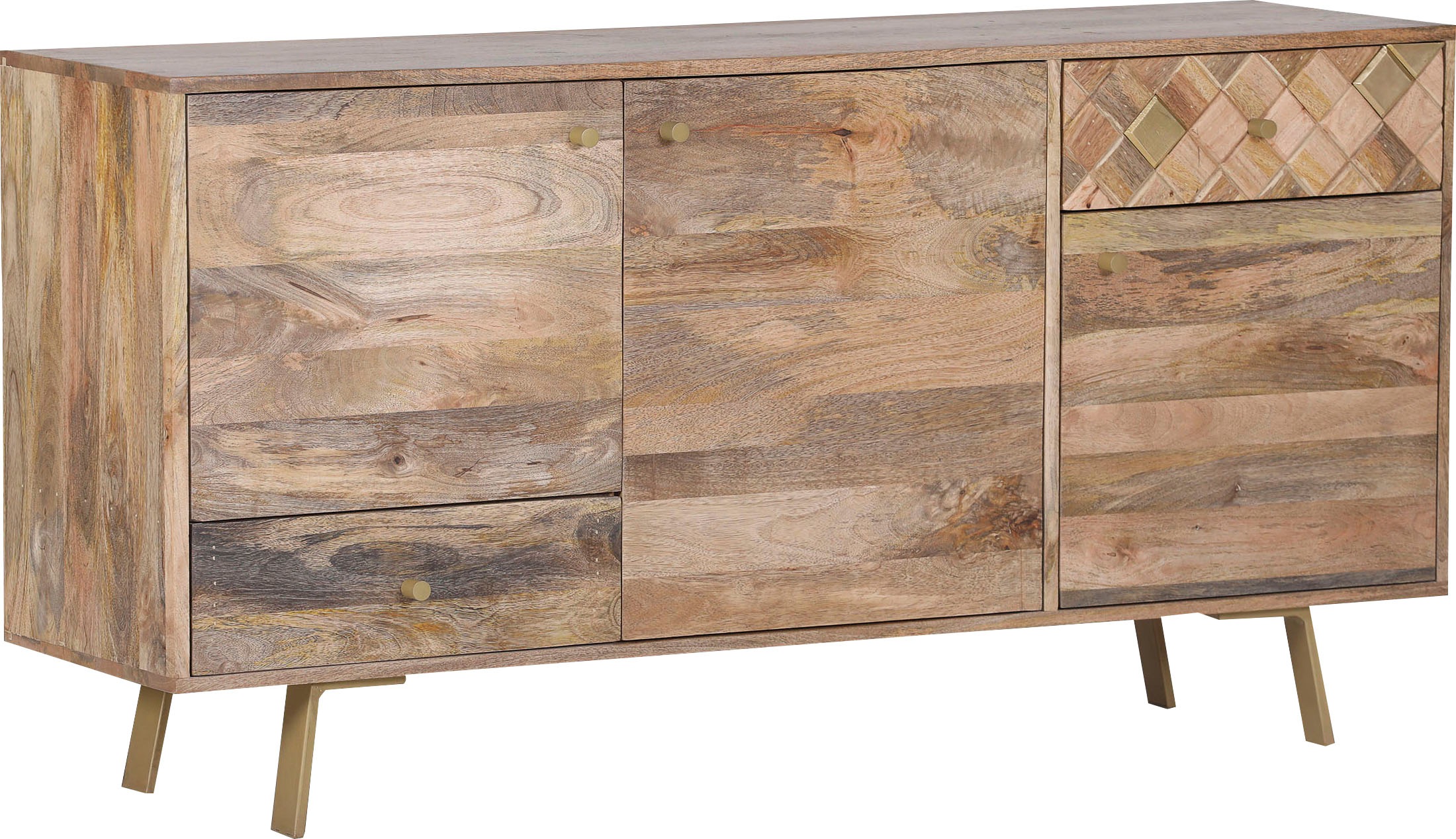 Sideboard, natur B/H/T: 150 cm x 75 cm x 40 cm