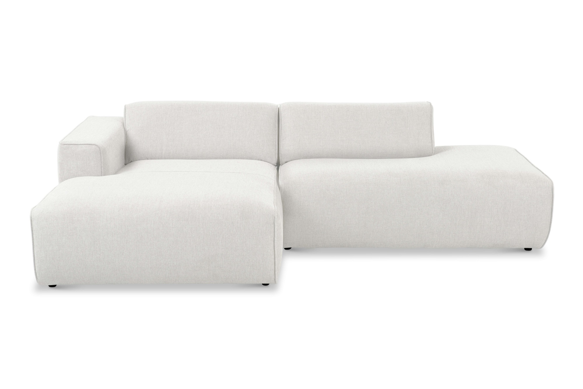 andas Ecksofa »Noord mit Kedernaht, Breite 227 cm, L-Form« Cord, Struktur, günstig online kaufen