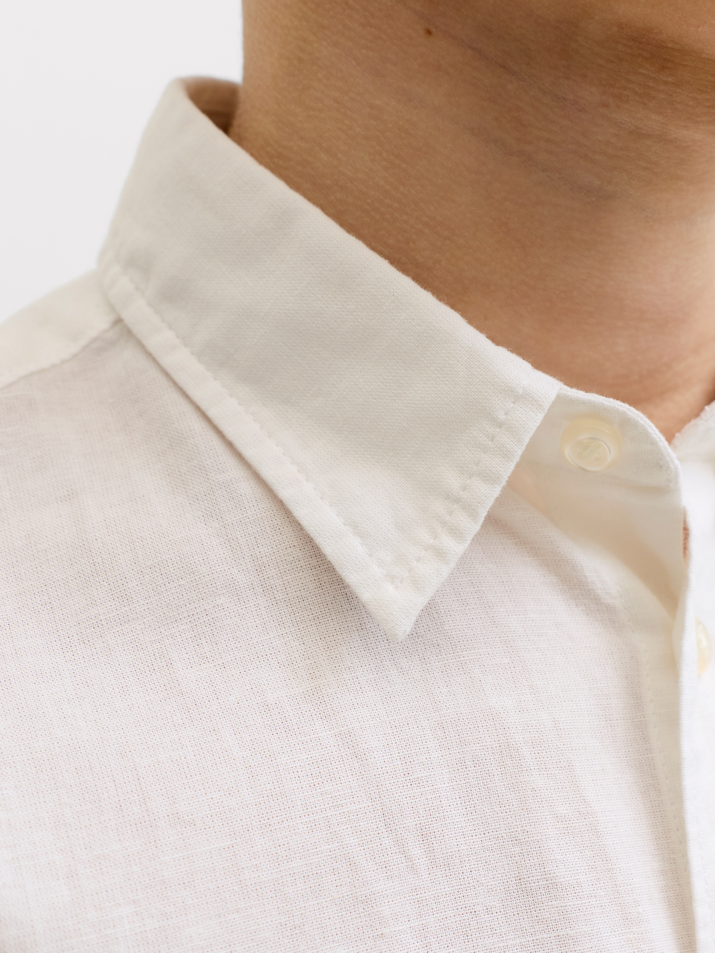 Jack & Jones Junior Kurzarmhemd »JJEBREEZE LINEN BLEND SHIRT S/S SN JNR«