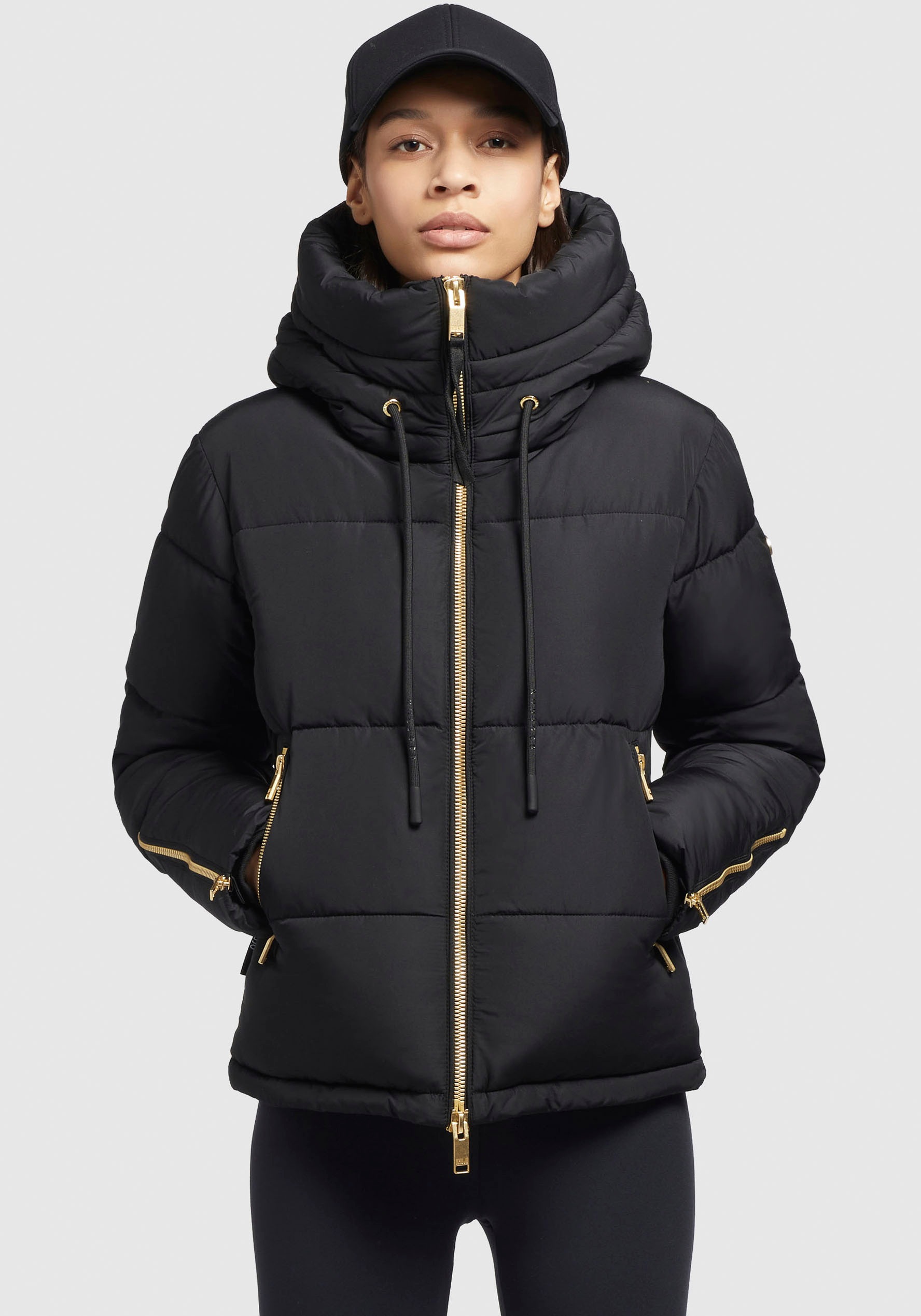 khujo Steppjacke »NELI«, mit Kapuze