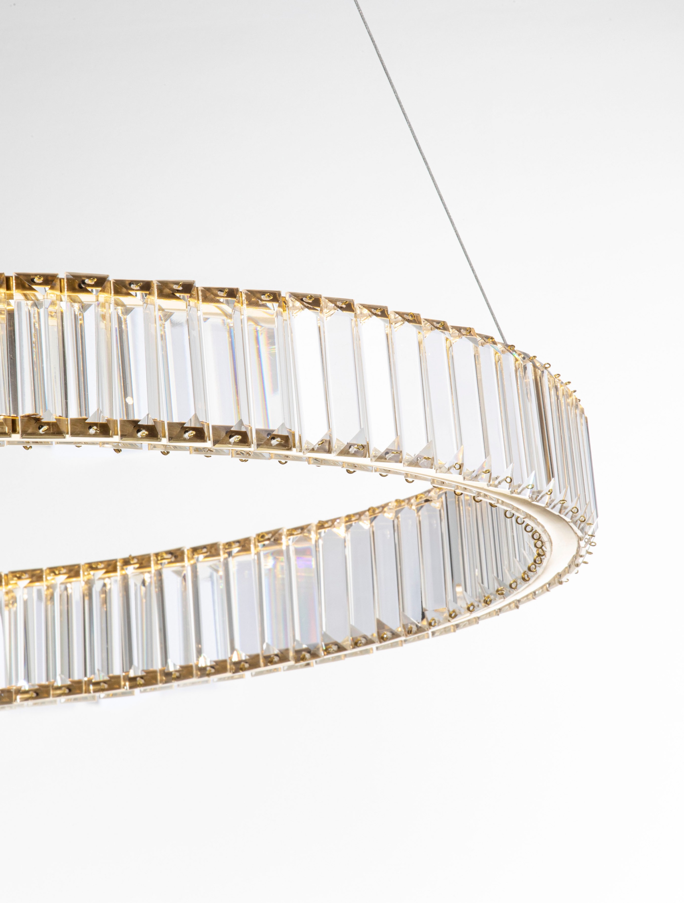 Nova Luce LED-Hängeleuchte »AURELIA«, 1 flammig, Leuchtmittel LED-Modul | LED fest integriert