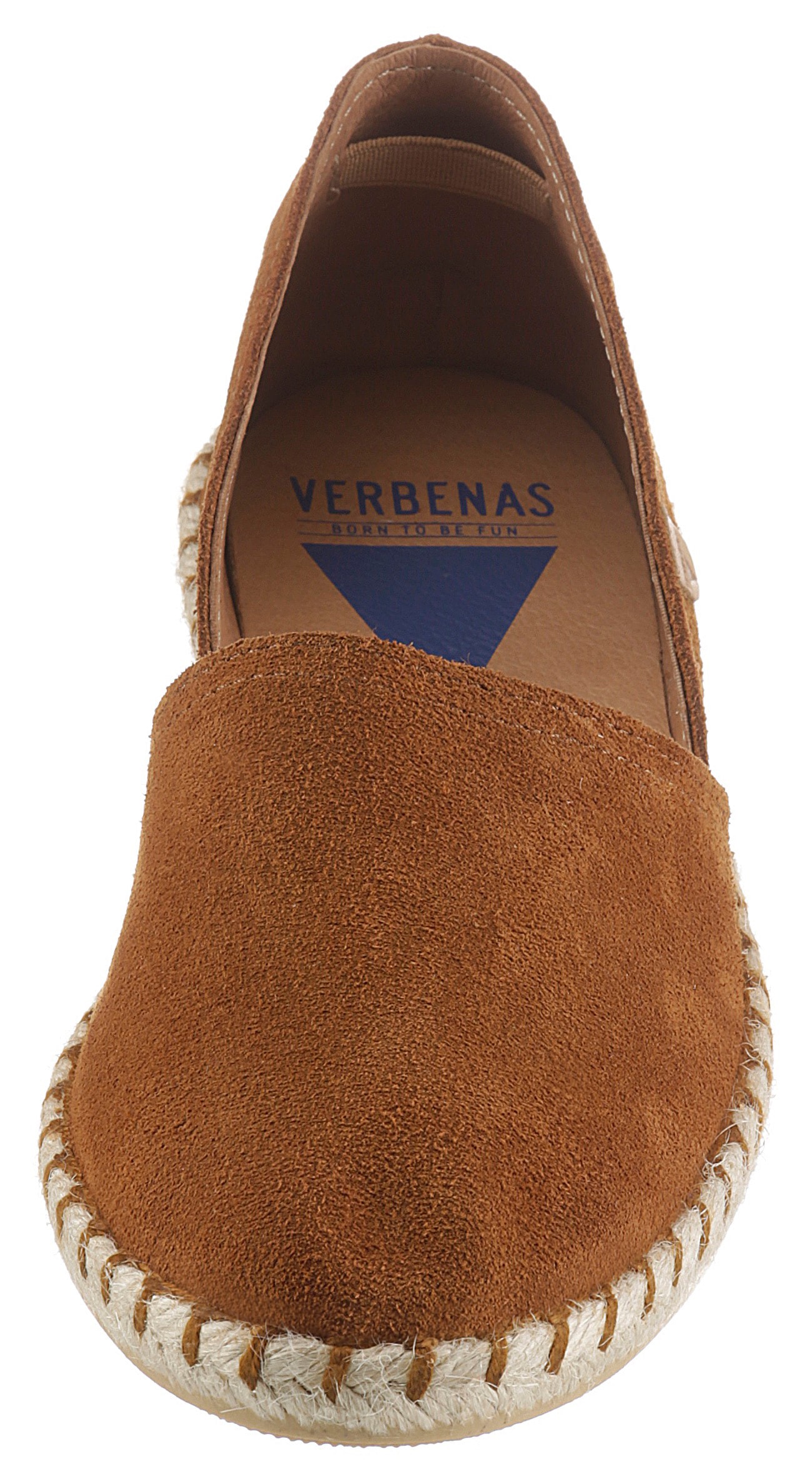 VERBENAS Espadrille »CARMEN SERRAJE«, Schlupfschuh, Sommerschuh, Loafer mit typischem Jute-Rahmen