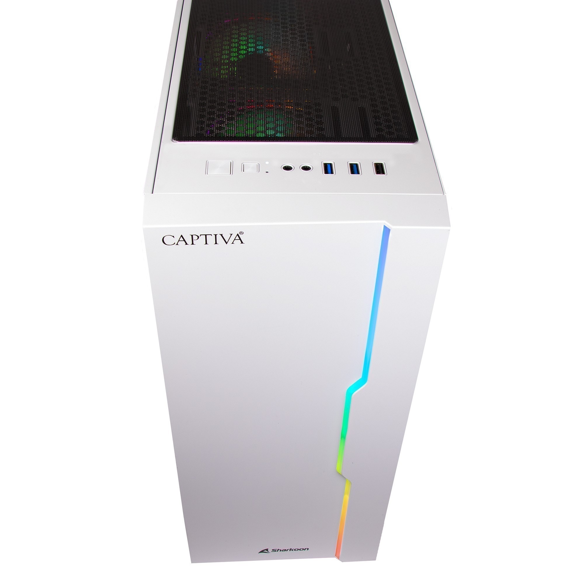 CAPTIVA Gaming-PC-Komplettsystem »Advanced Gaming R93-555 TFT Bundle« 68,6 ″ AMD Ryzen 7 Nvidia 16 GB RAM 1.000 GB SSD