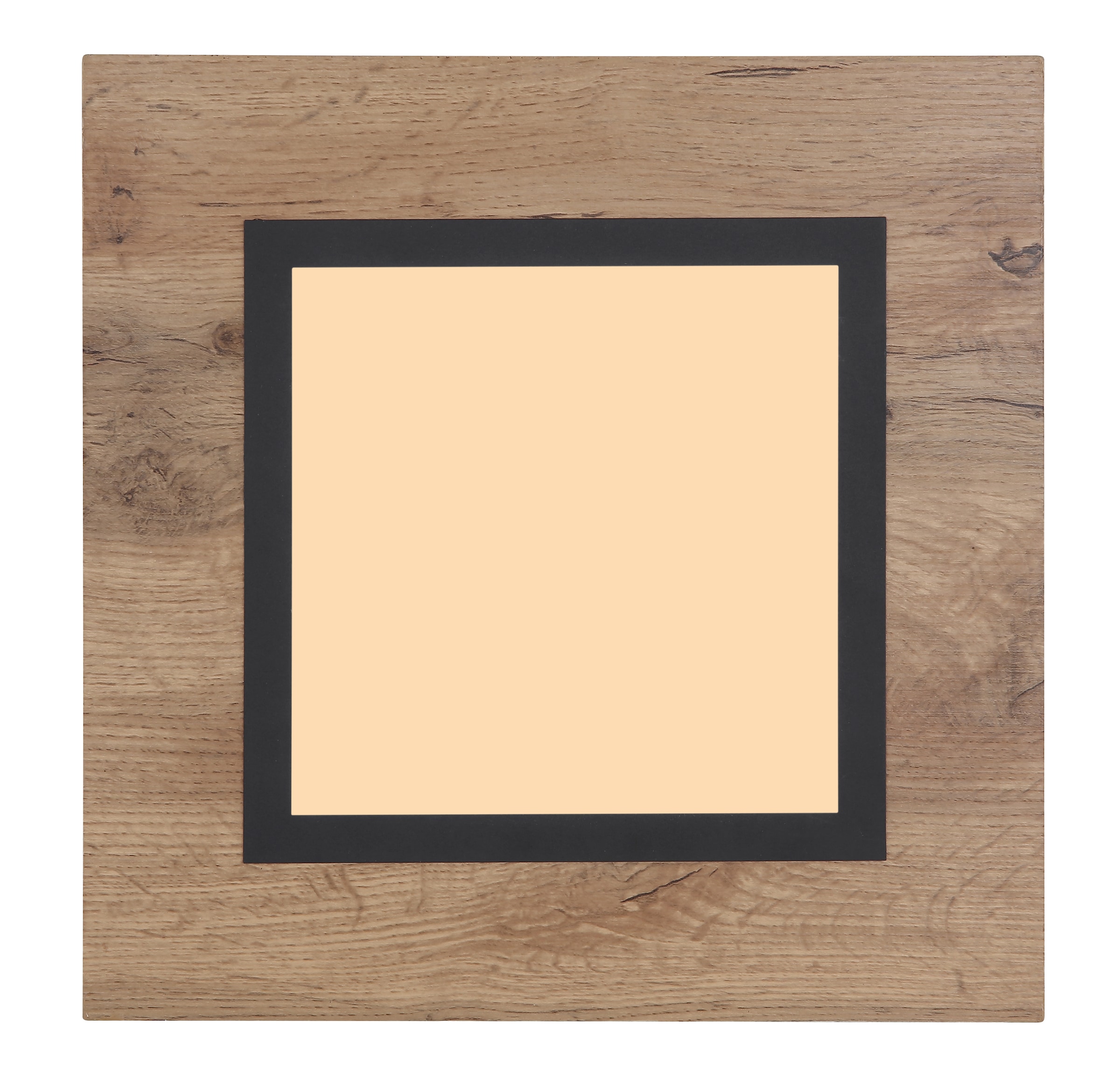 GLOBO LIGHTING LED Deckenleuchte »LEA« LED-Modul Warmweiß Deckenlampe/Wohnzimmer/Schlafzimmer/modern/Holz