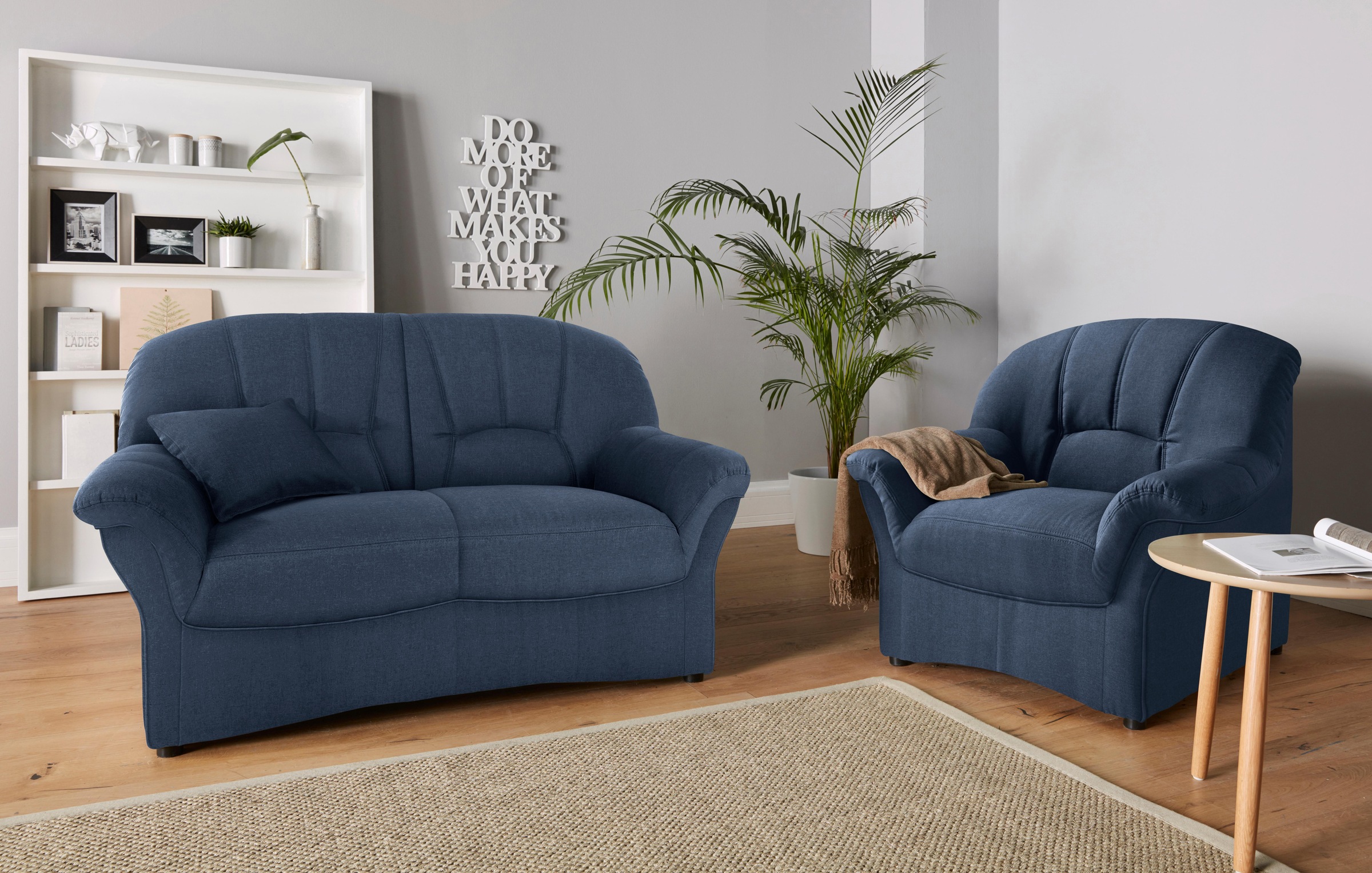 DOMO collection Sessel »Bahia zeitlos, elegant mit bequemen Armlehnen« inkl günstig online kaufen