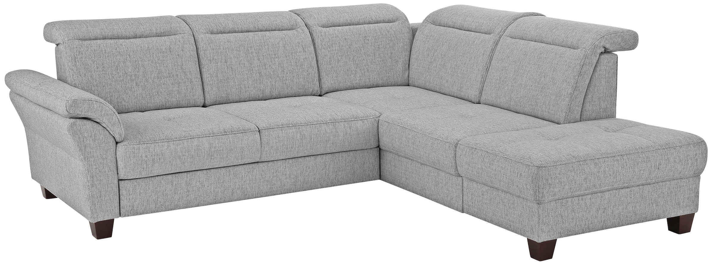 Home affaire Ecksofa »Solvei L-Form« wahlweise auch mit Kopfteilverstellung günstig online kaufen