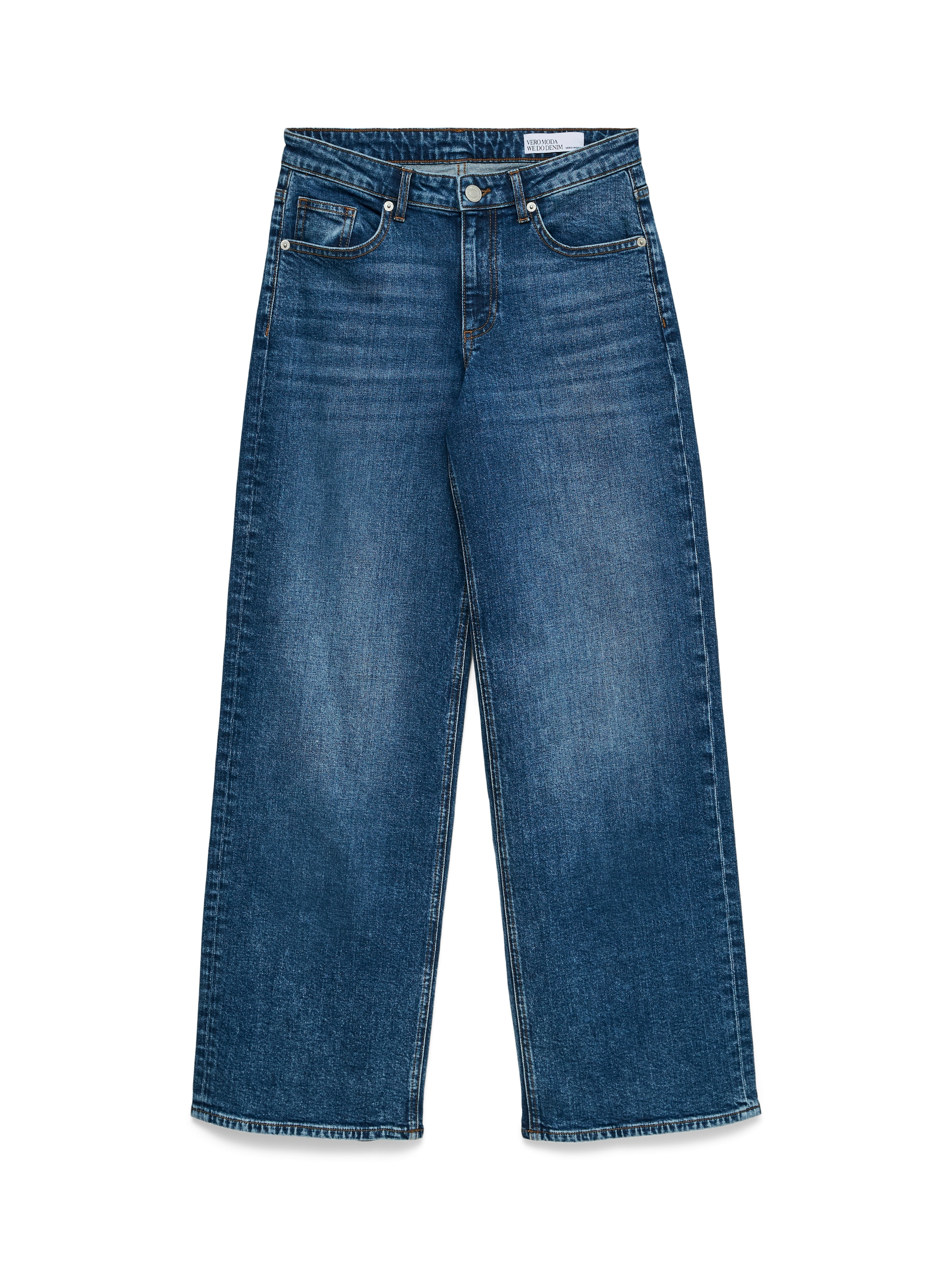 Vero Moda Weite Jeans »VMSANDIE-STRETCH MR WIDE JNS RA3087 NOOS« Baumwollmischung, wide fit, mid rise
