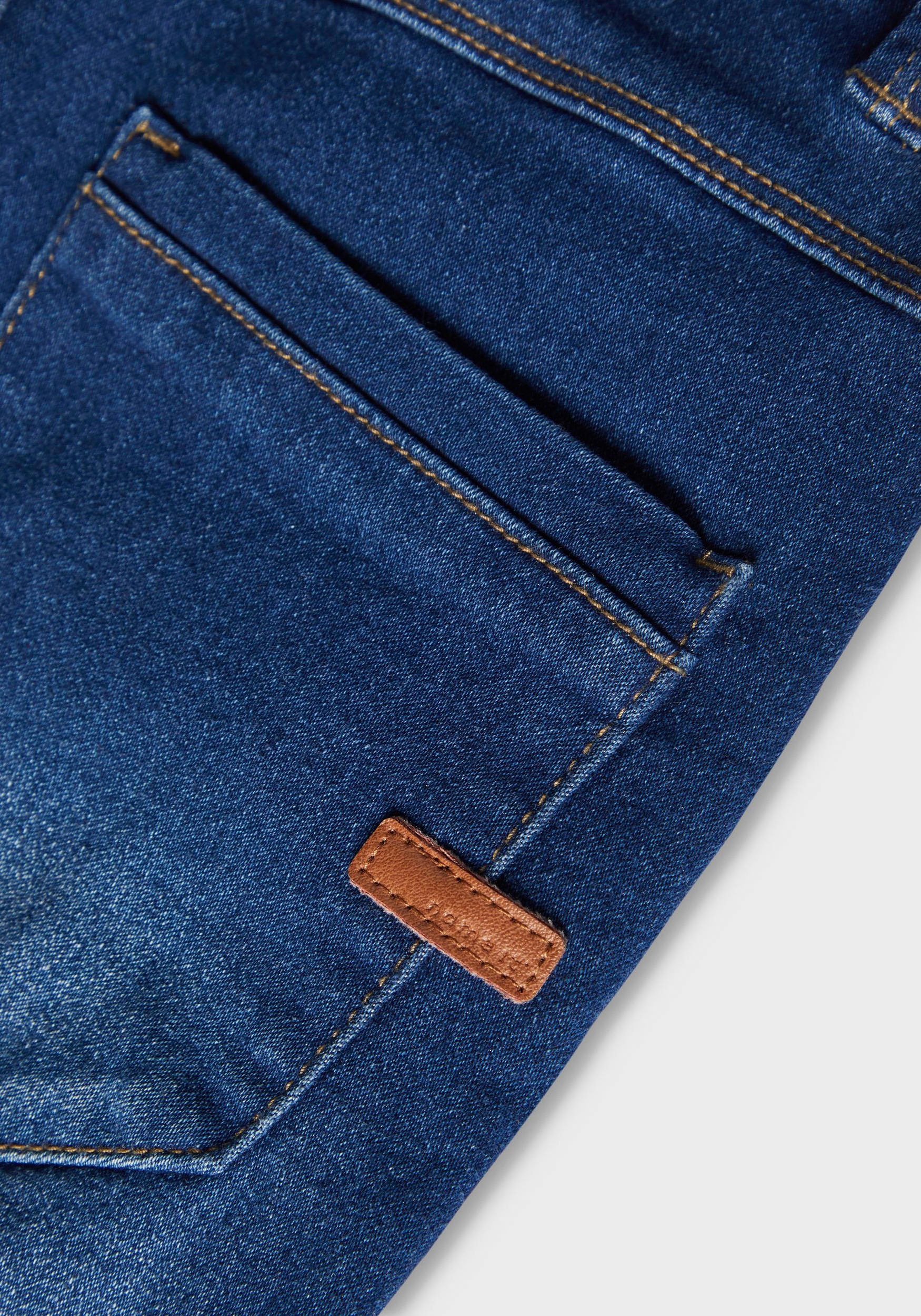 Name It Jeansshorts »NKMSILAS SLIM DNM L SHORTS 2272-TX NOOS«, Baumwollmischung, Stretch, Umschlagsaum
