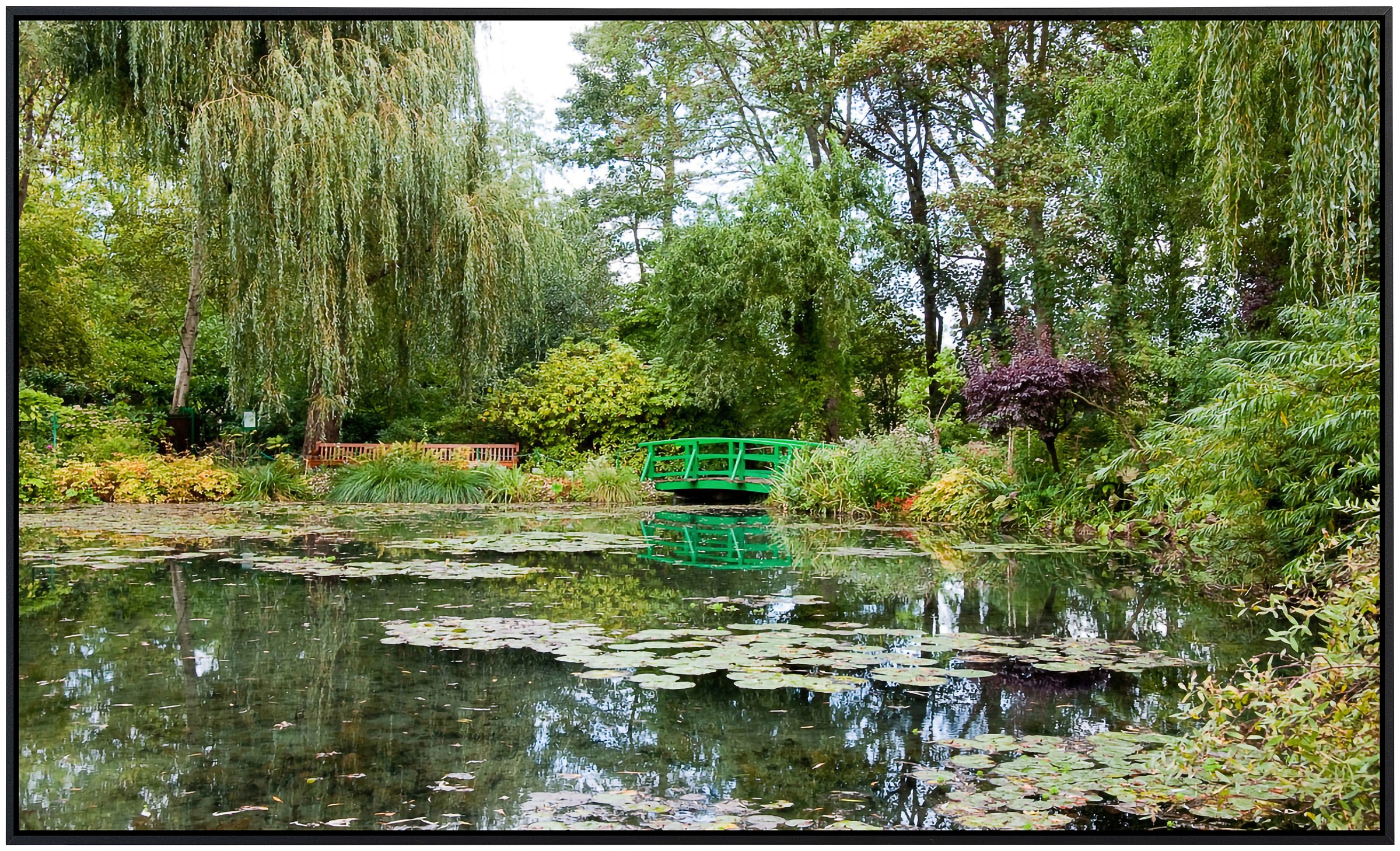 Papermoon Infrarotheizung »Monets Garten«, sehr angenehme Strahlungswärme