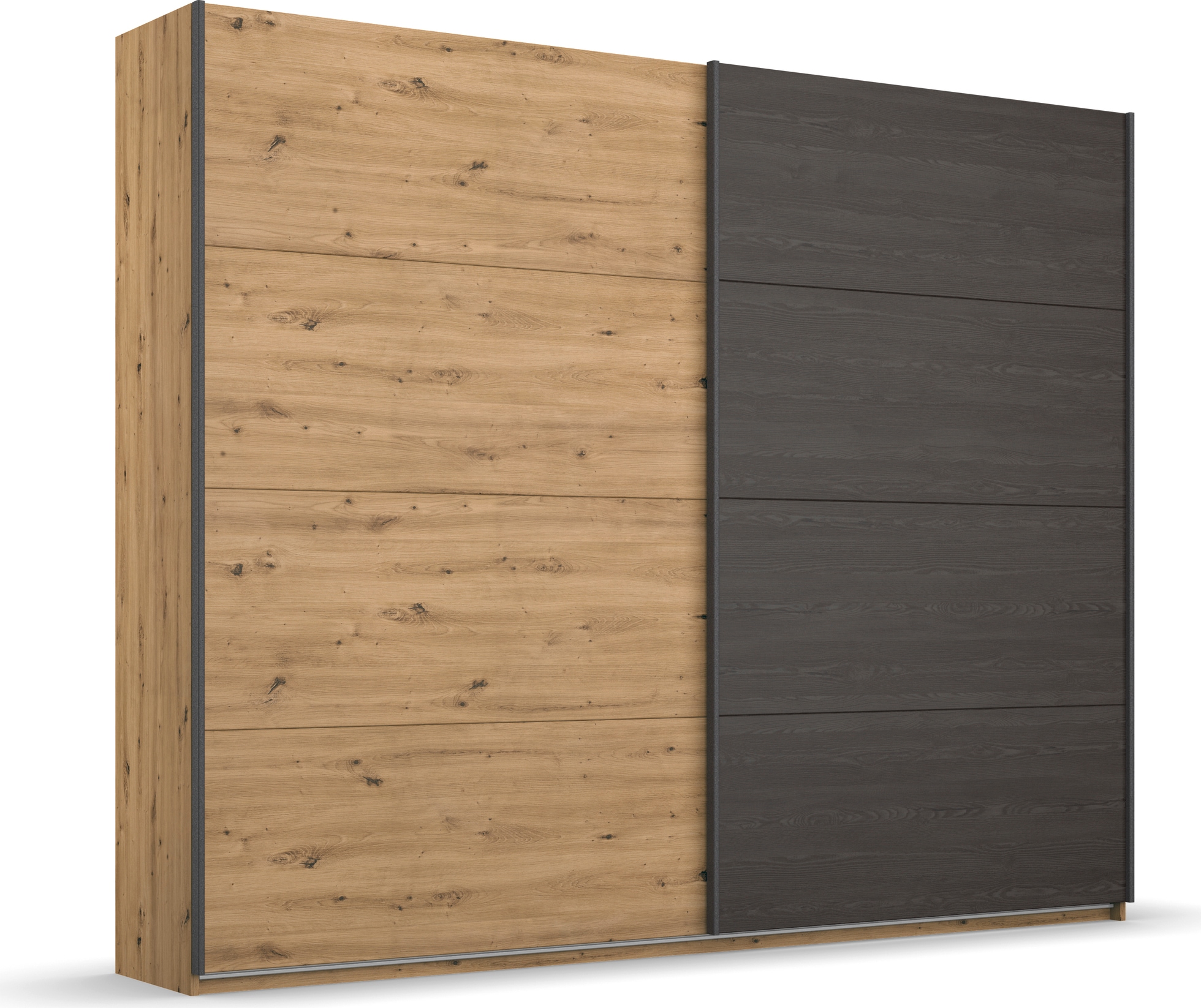 rauch Schwebetürenschrank »Kleiderschrank Schrank Garderobe Schlafzimmerschrank APOLLON«, mit großzügigem Stauraum und abgesetzten Türenfeldern MADE IN GERMANY