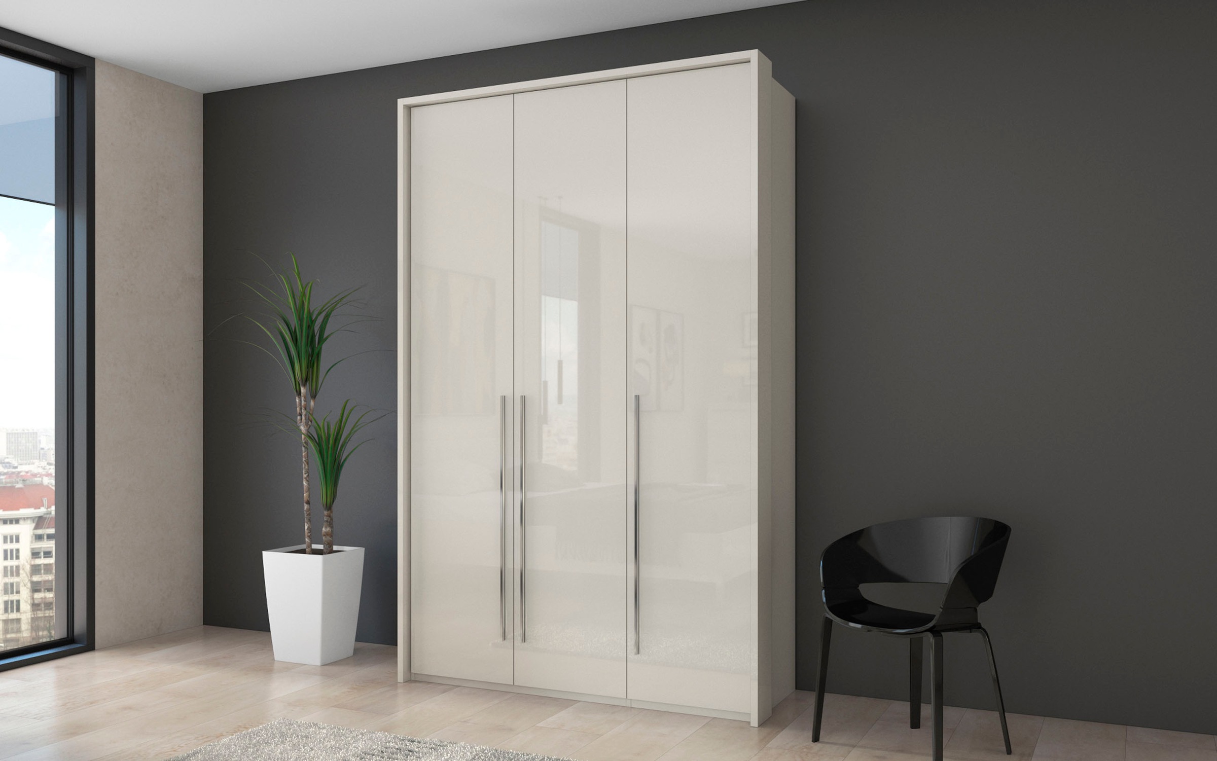 OTTO home Kleiderschrank "Piano, inklusive Rahmen und Beleuchtung, soft-clo günstig online kaufen