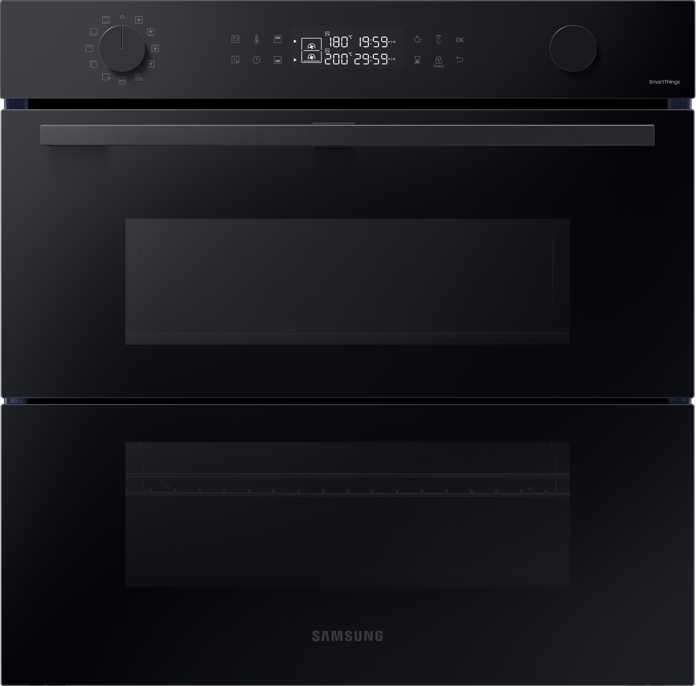 Samsung Einbaubackofen Serie 4 »NV7B45502AK/U1«, Pyrolyse-Selbstreinigung, günstig online kaufen
