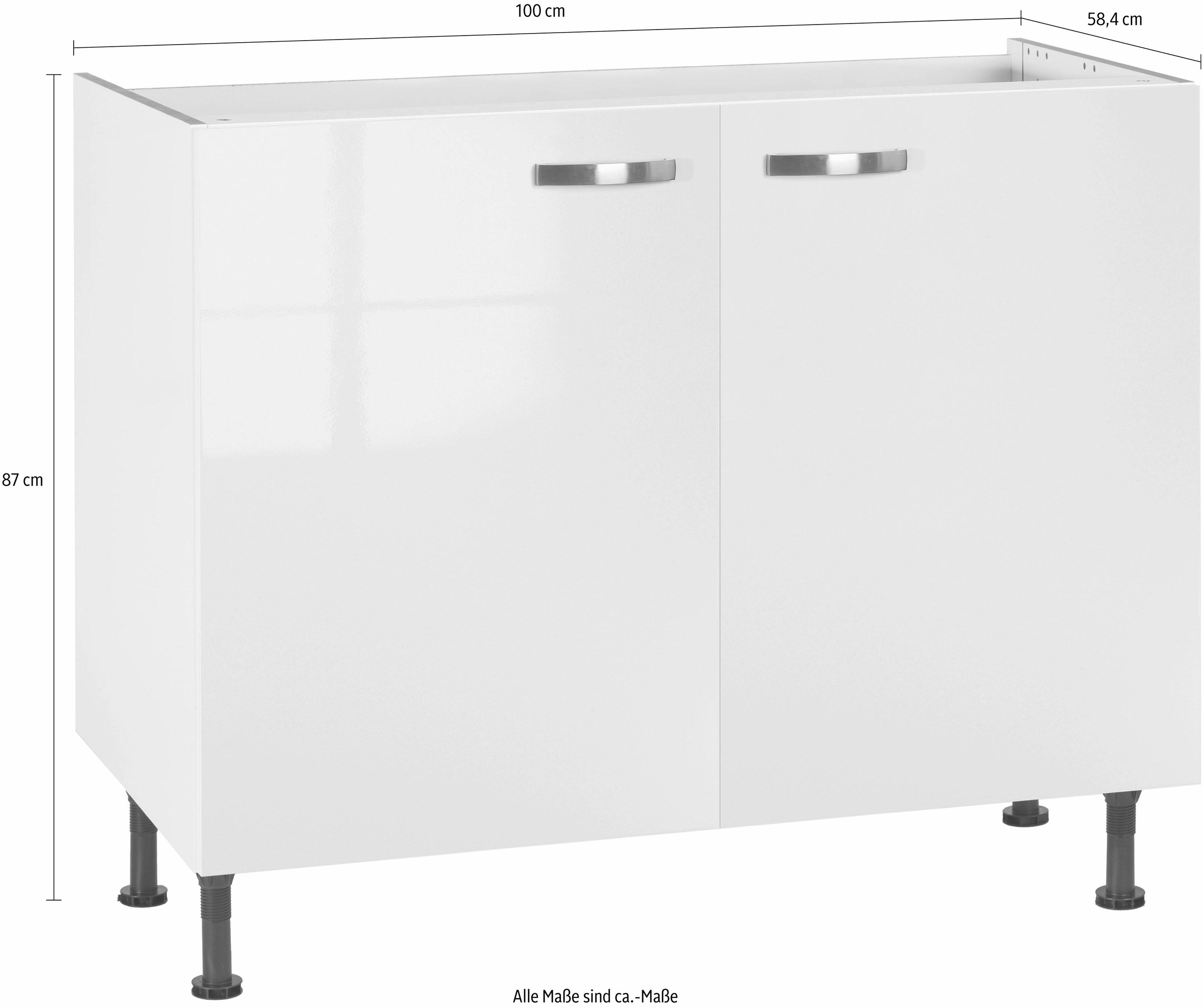 OPTIFIT Spülenschrank »Cara«, Breite 100 cm