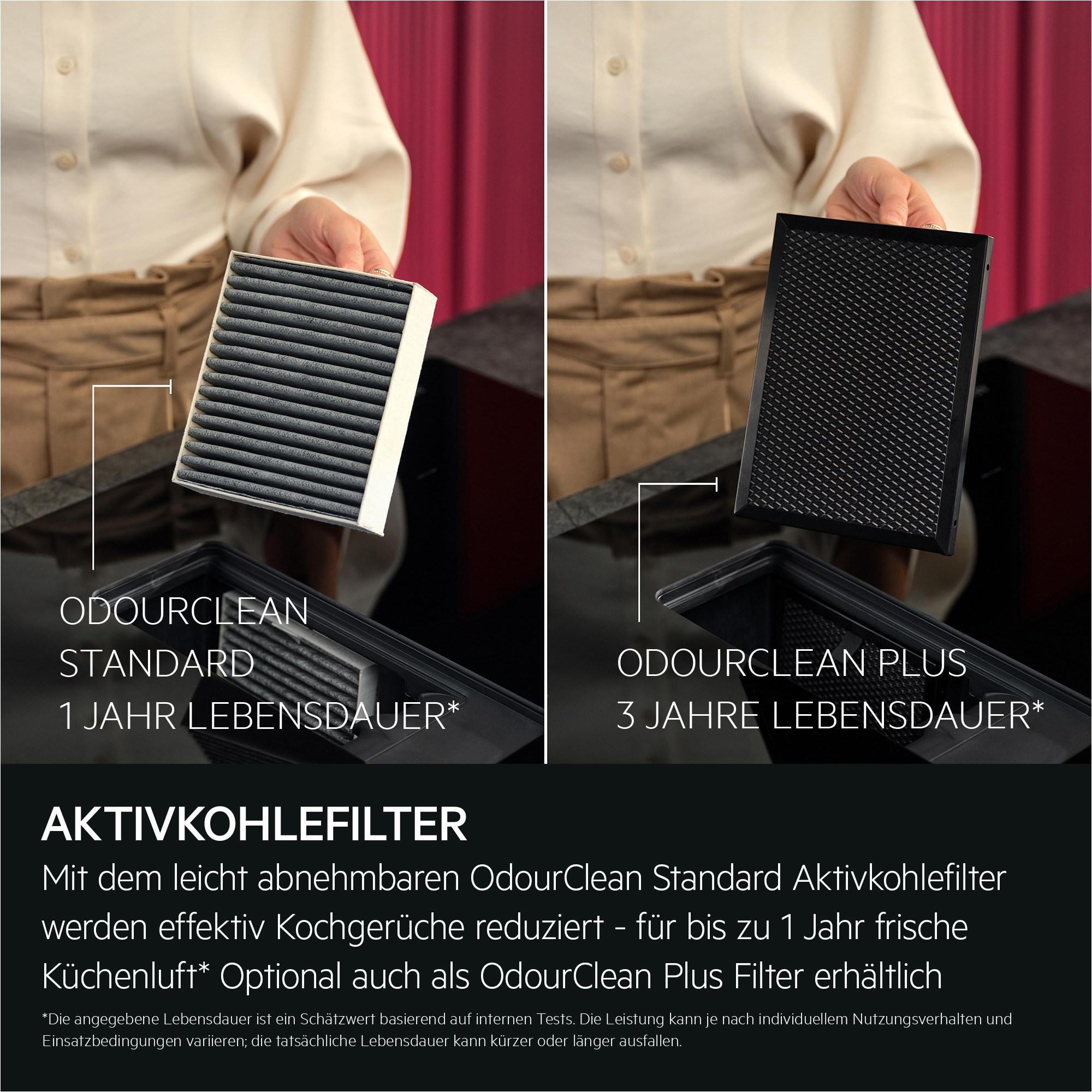 AEG Kochfeld mit Dunstabzug »TT84CA0FRB« Induktionskochen mit integr. Dunstabzug: frische Luft, Made in Germany