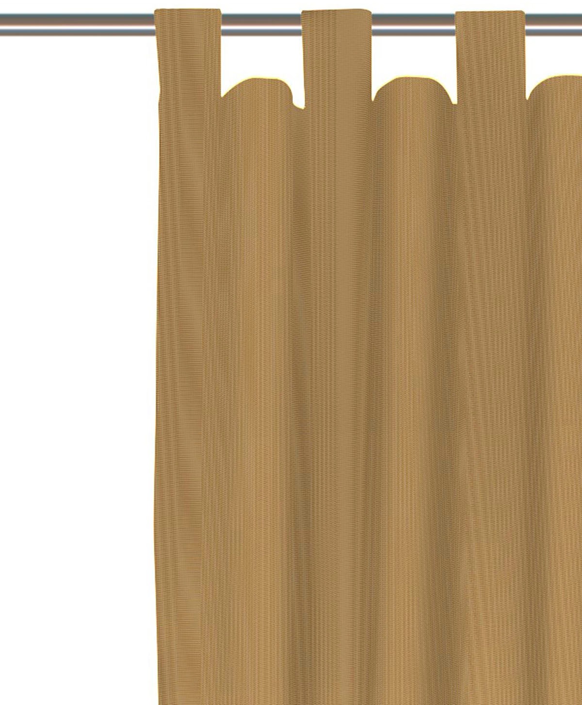 Adam Vorhang »Vorhang Uni Collection aus 100 % Bio-Baumwolle, Schlaufen«, (1 St.), Blickdichter Vorhang Uni Collection aus Bio-Baumwolle Made in Germany