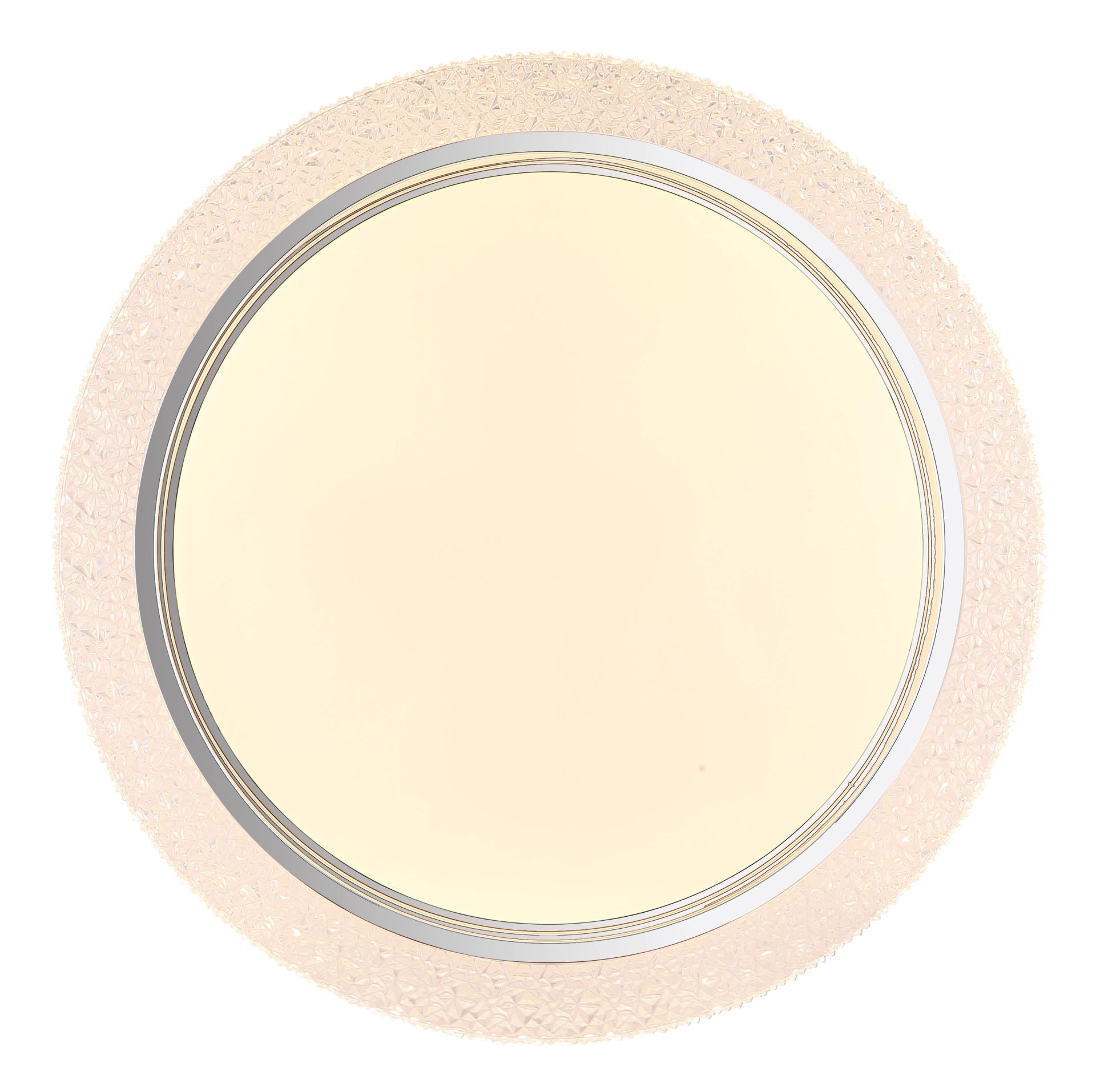 GLOBO LIGHTING LED Deckenleuchte »LIAMI« LED-Modul 1 Stk. Warmweiß Deckenlampe, Kristalle, Wohnzimmer, Schlafzimmer, elegant