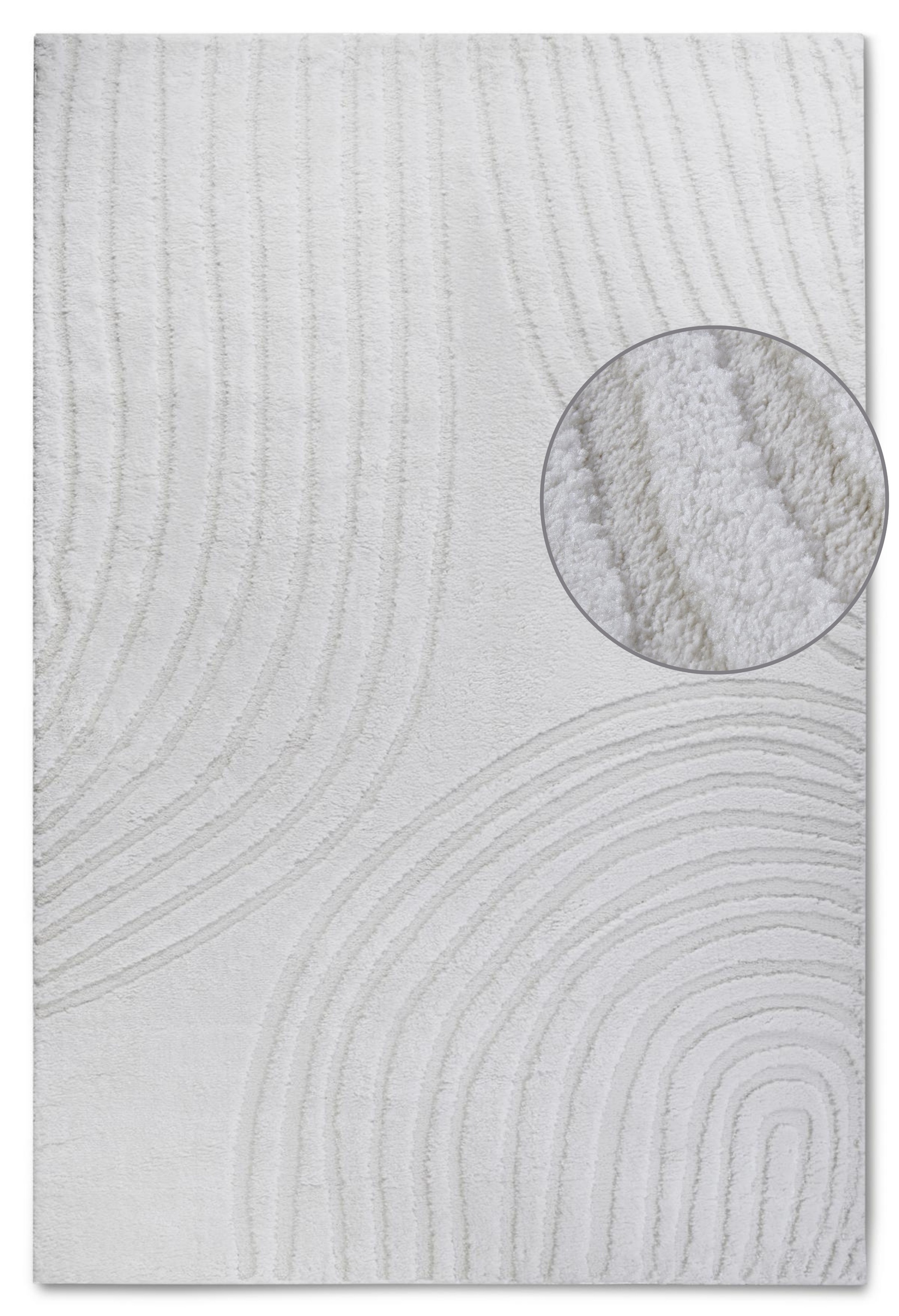 ELLE DECORATION Designteppich »Pigment«, rechteckig, 18 mm Höhe, Hochflor, günstig online kaufen
