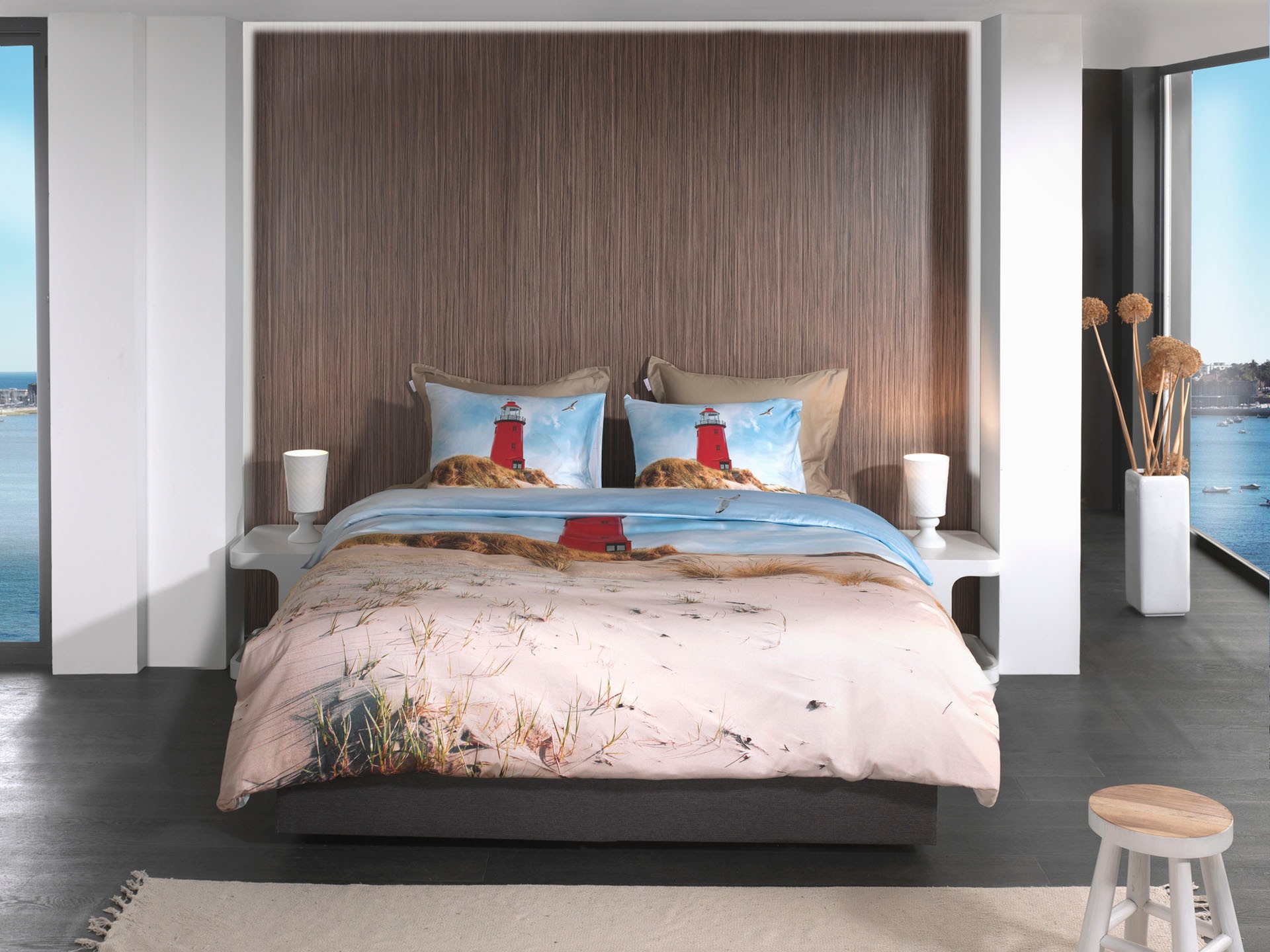 Heckett & Lane Wendebettwäsche »Faro« 2 tlg. maritimes Design, hochwertiges günstig online kaufen