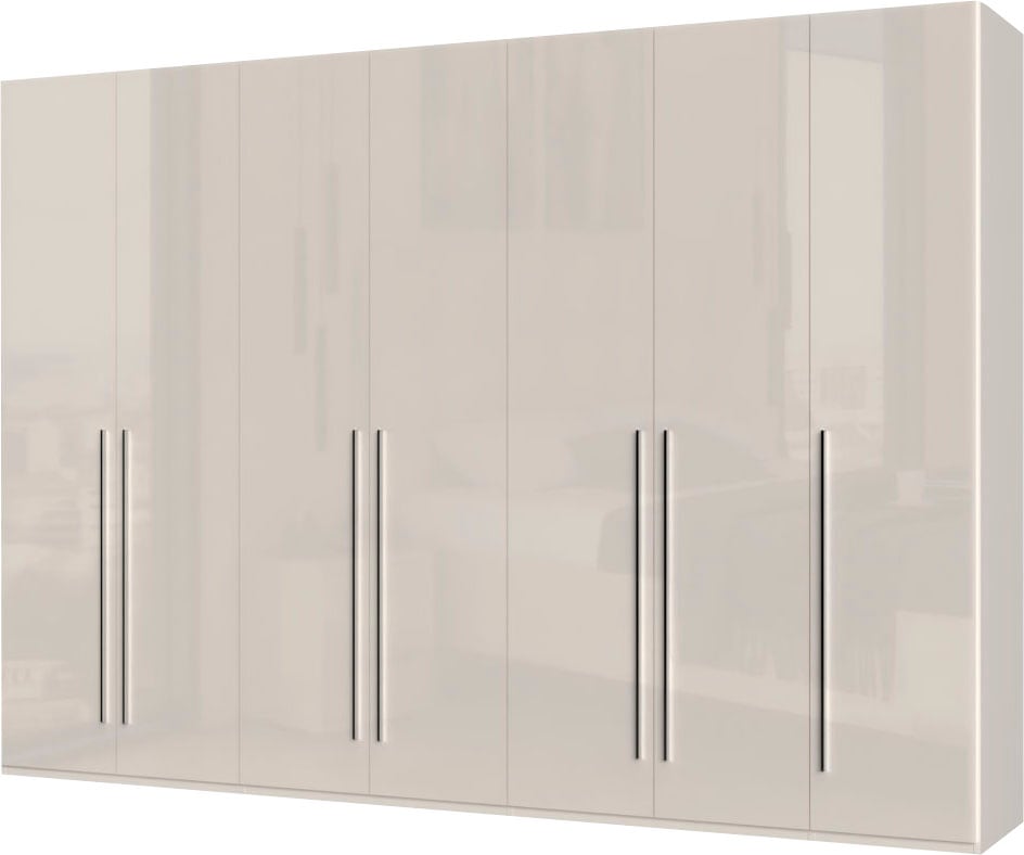 Places of Style Kleiderschrank »Piano, UV lackiert, hochglänzend in beige o günstig online kaufen