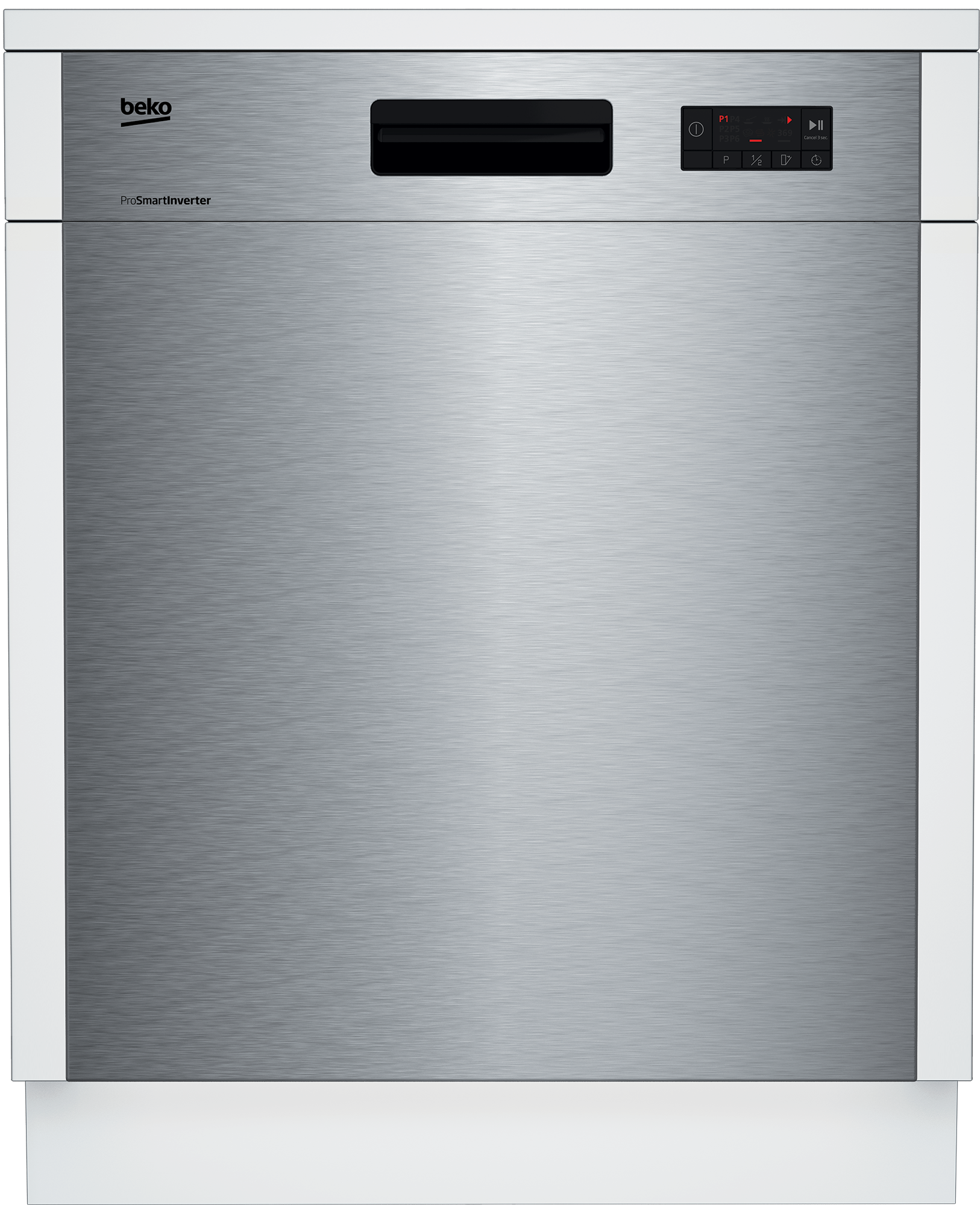 BEKO Unterbaugeschirrspüler »BDUN16440X«, 14 Maßgedecke, ProSmart Inverter Motor