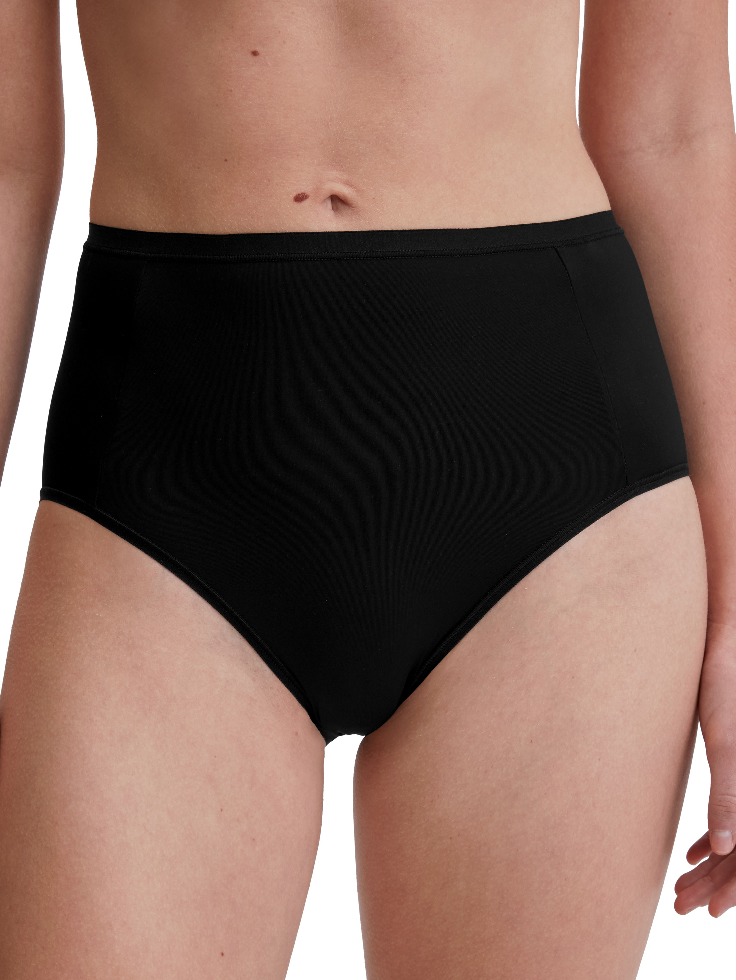 CALIDA Slip »Sleek Skin« elastischer Bund, hoher Schnitt, Single Jersey