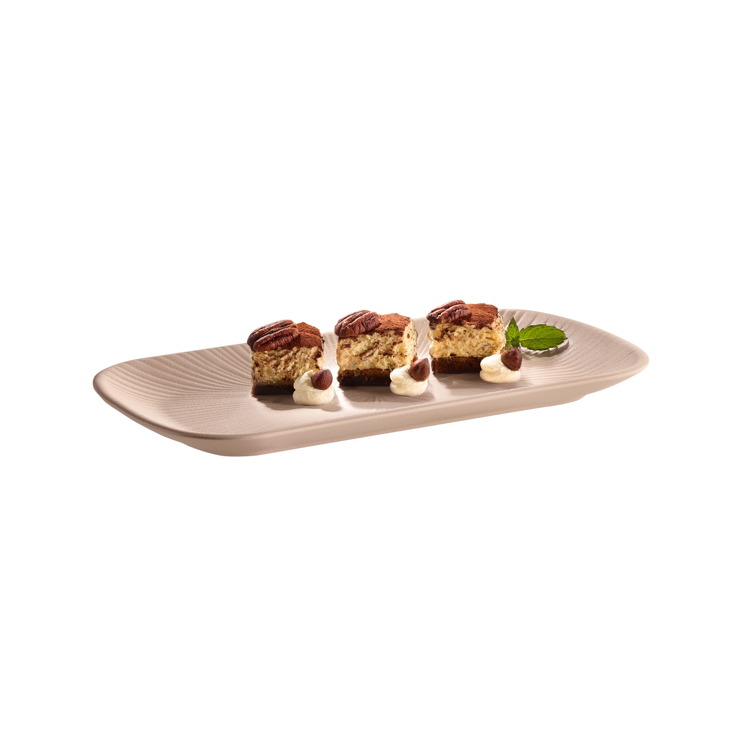 APS Tablett »GN 1/3 – NERO, Melamin« ideal zum Servieren von Snacks & Fingerfood