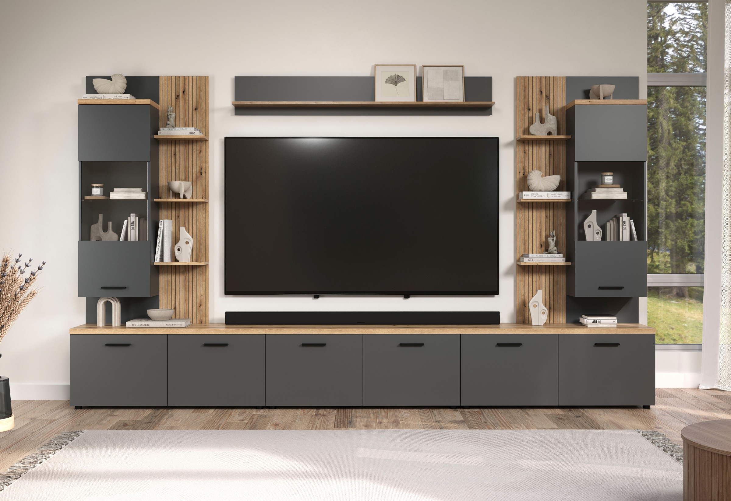 Home affaire Hängevitrine »Bajo« 1 Stk. tlg. günstig online kaufen