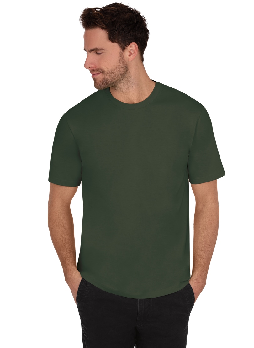 Trigema »TRIGEMA online bestellen T-Shirt DELUXE T-Shirt Baumwolle«