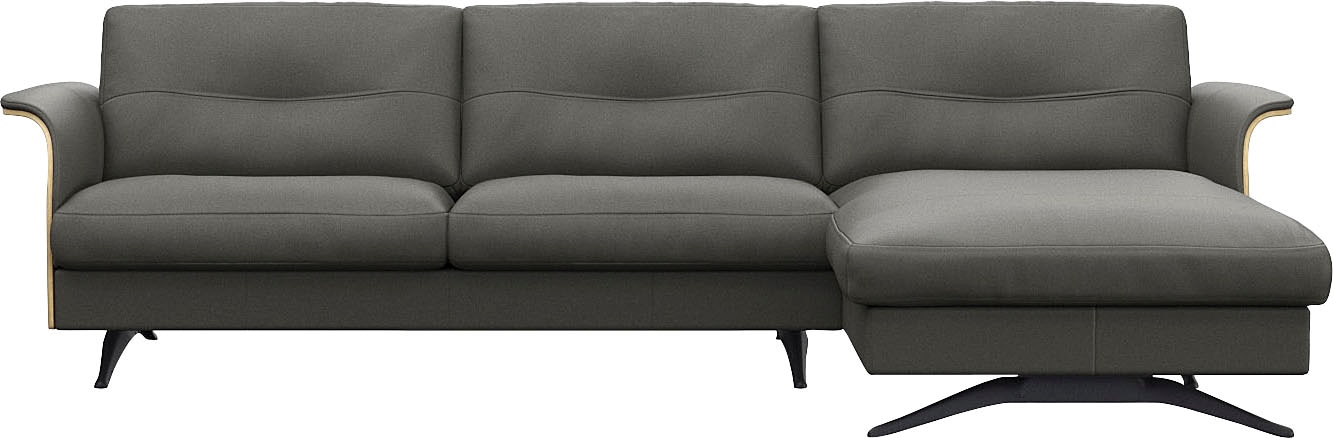 FLEXLUX Ecksofa »Glow, super bequem durch hochwertigem Sitzaufbau mit Feder günstig online kaufen