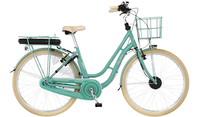 E-Bike »CITA RETRO 3.0 522«, 7 Gang, Shimano, Nexus, Frontmotor 250 W, (mit...