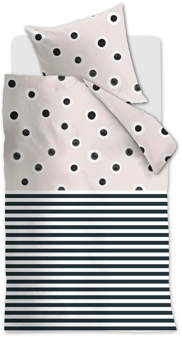 vtwonen Bettwäsche »Stripe and Eye« günstig online kaufen