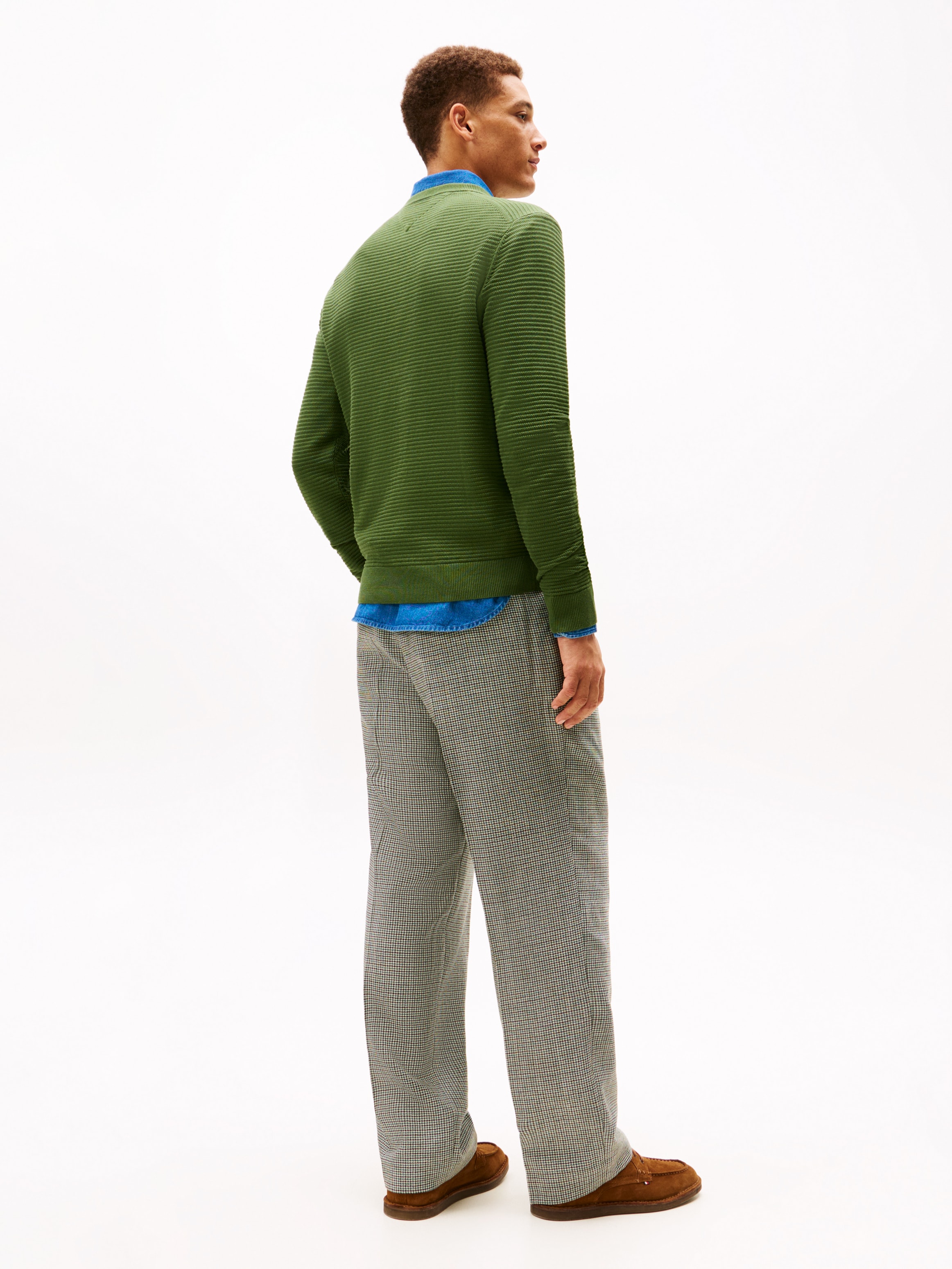 Tommy Hilfiger Rundhalspullover »SEASONAL STRUCTURE«