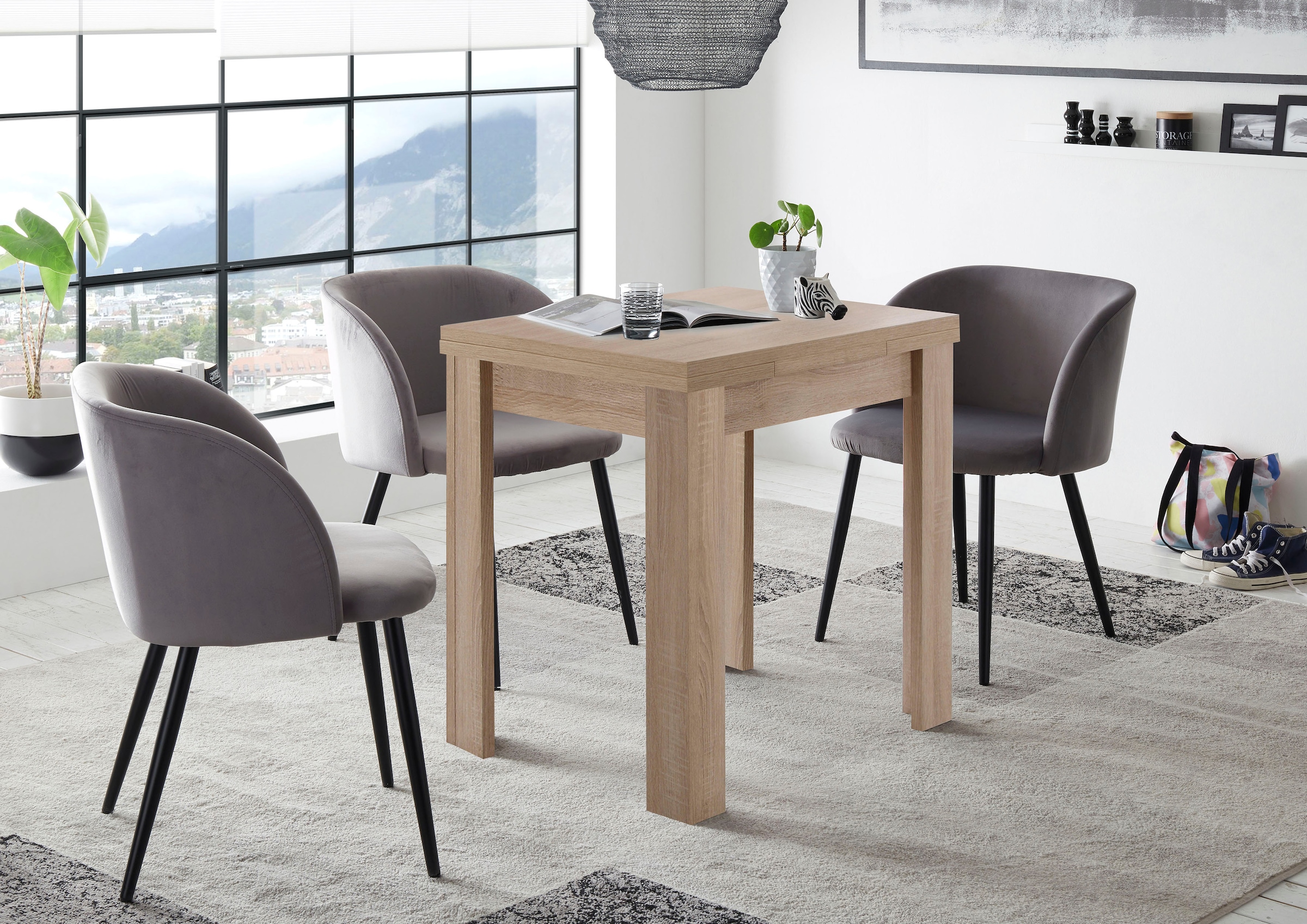 Mäusbacher Esstisch »Monti«, BESTSELLER!, Tisch, Küchentisch, Auszugstisch ausziehbar auf 136 cm