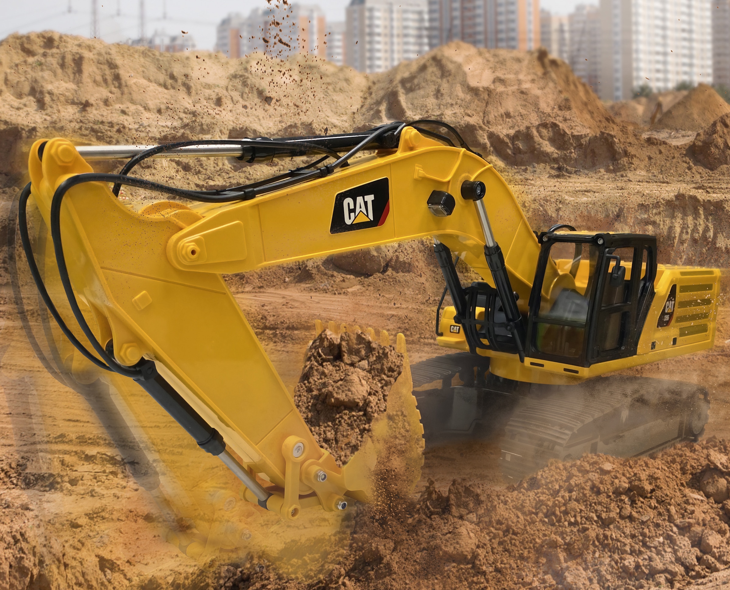 Carrera® RC-Bagger »Carrera® RC - 2,4 GHzCat 336 Excavater«