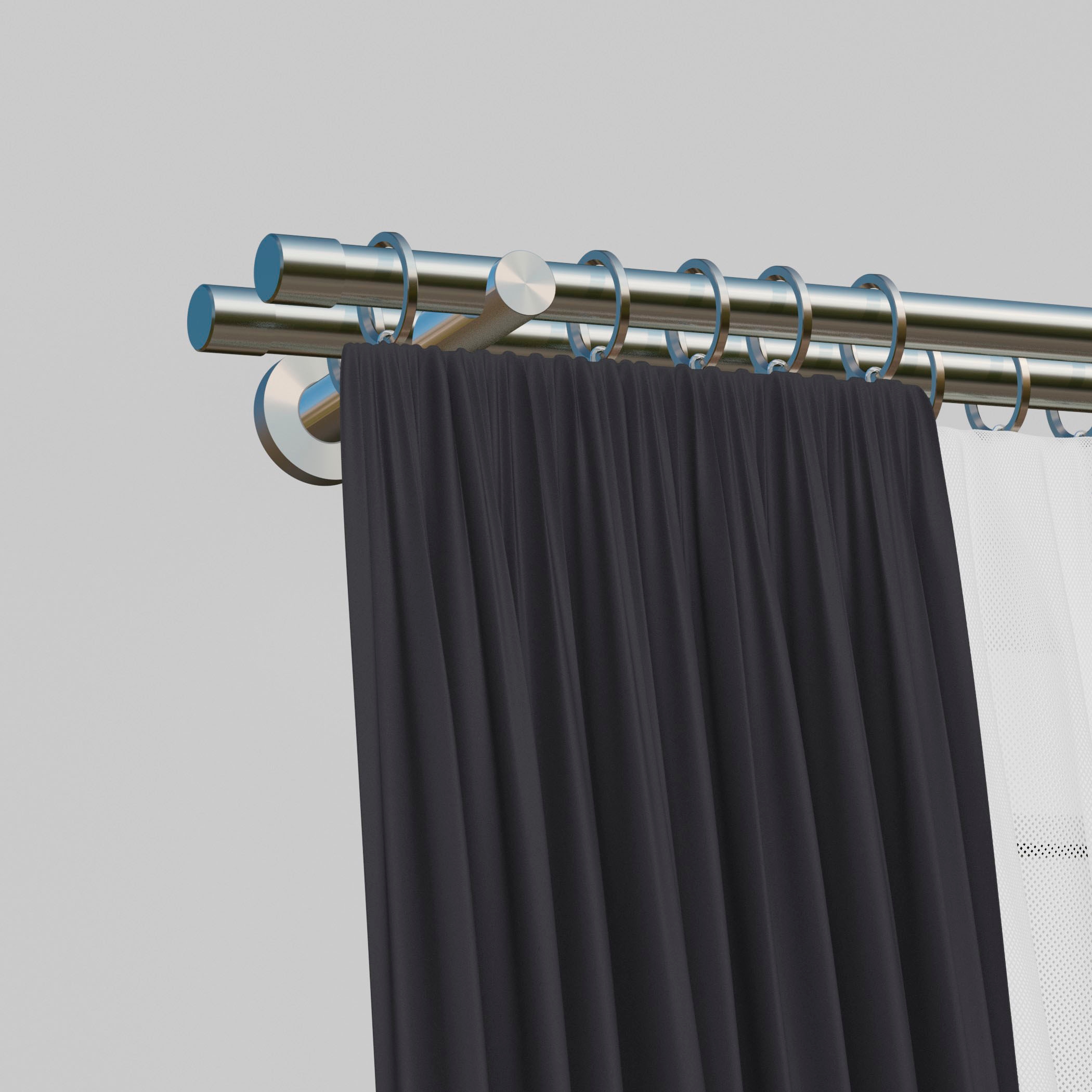 OTTO home Gardinenstange »Tanbul« 2 läufig-läufig Fixmaß günstig online kaufen