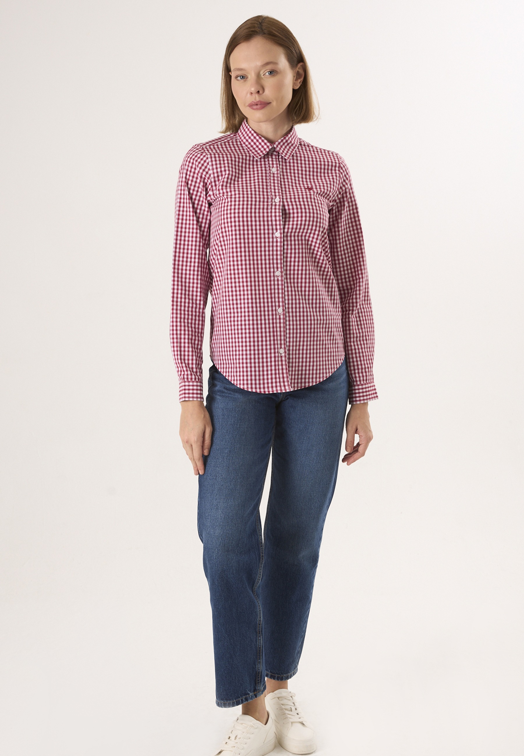 Felix Hardy Hemdbluse »Kariertes Langarmhemd«