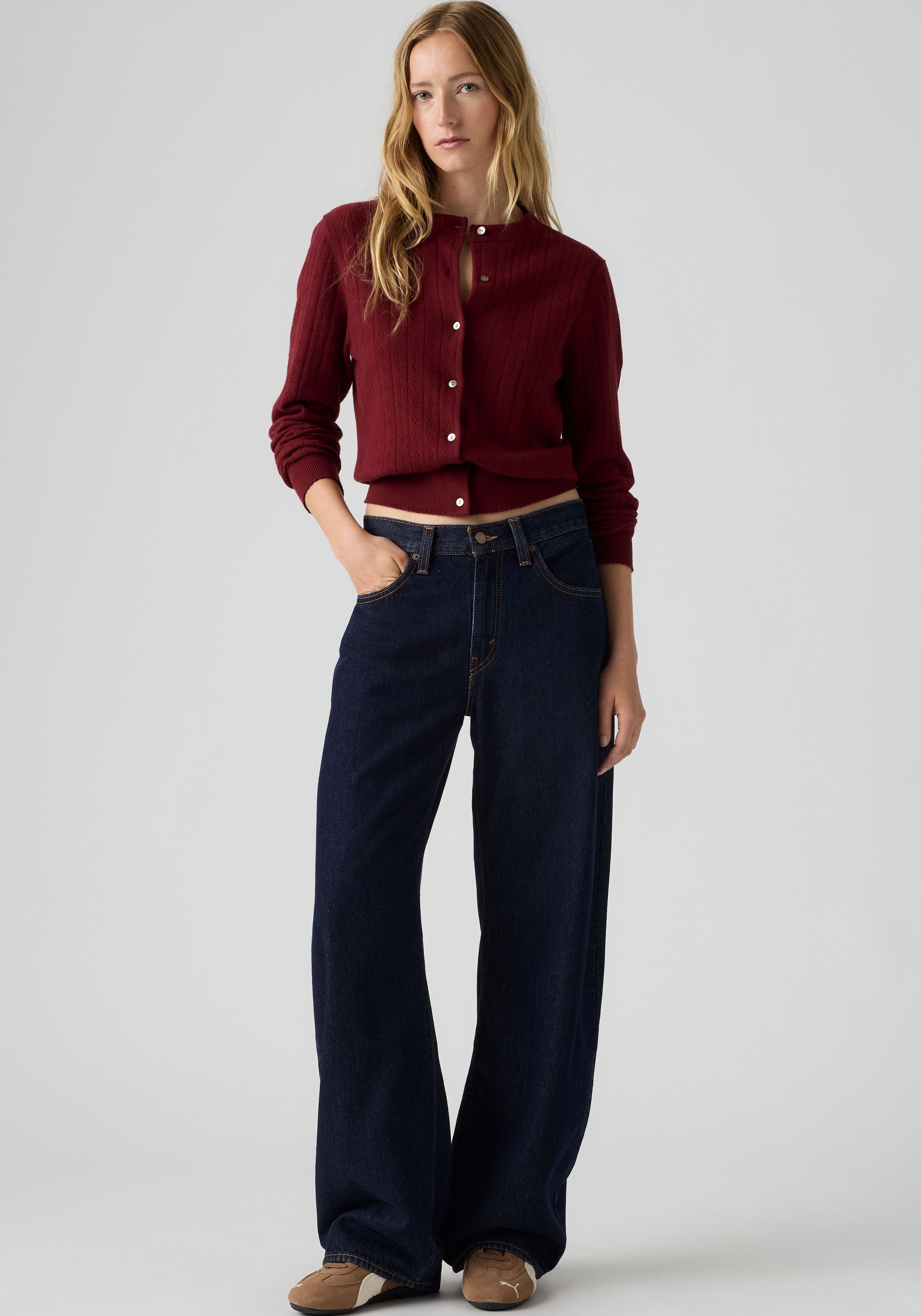 Levi's® 5-Pocket-Jeans »MIDDY BALLOON« mit weitem Bein