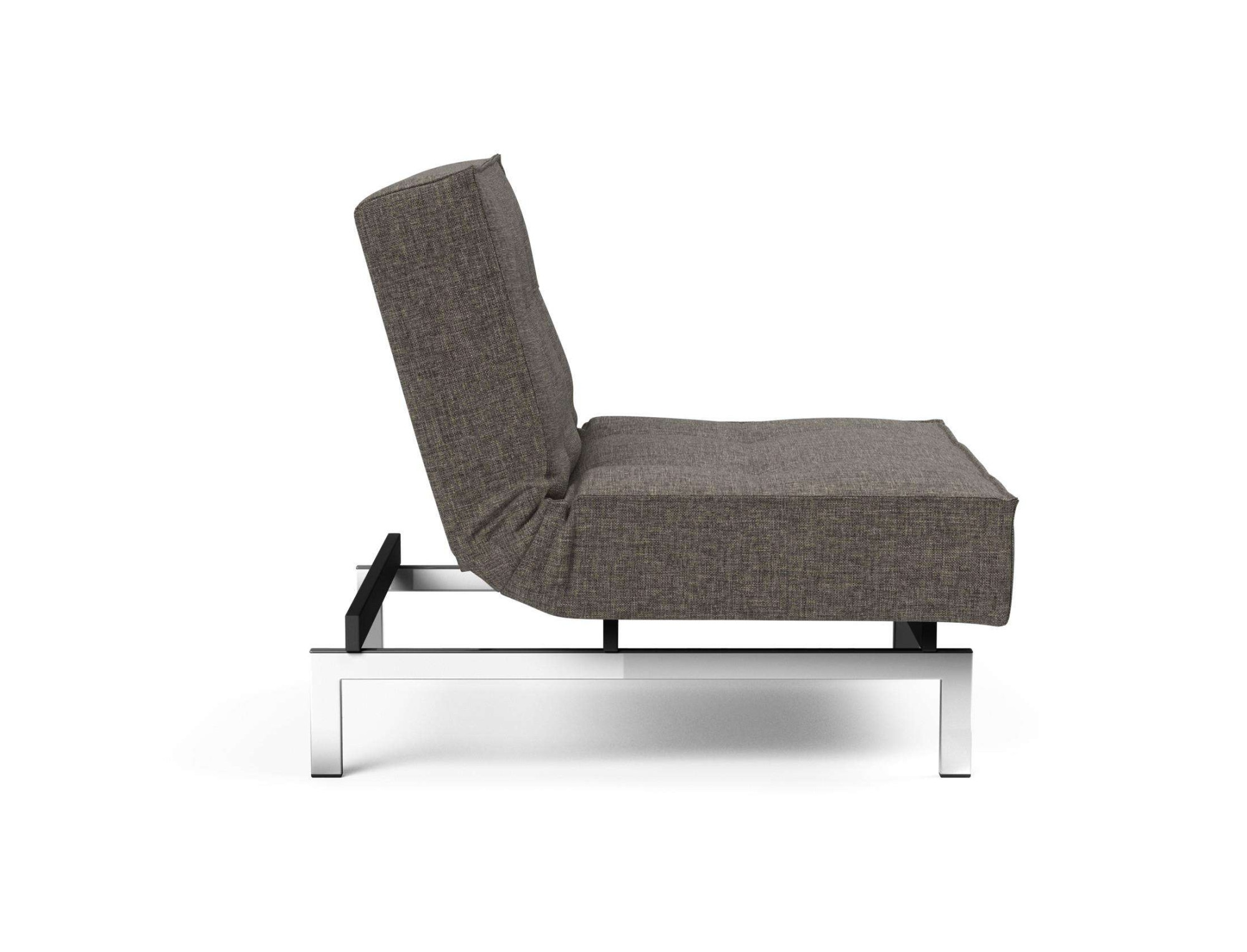 INNOVATION LIVING ™ Sessel »Splitback«, mit chromglänzenden Beinen, in skandinavischen Design