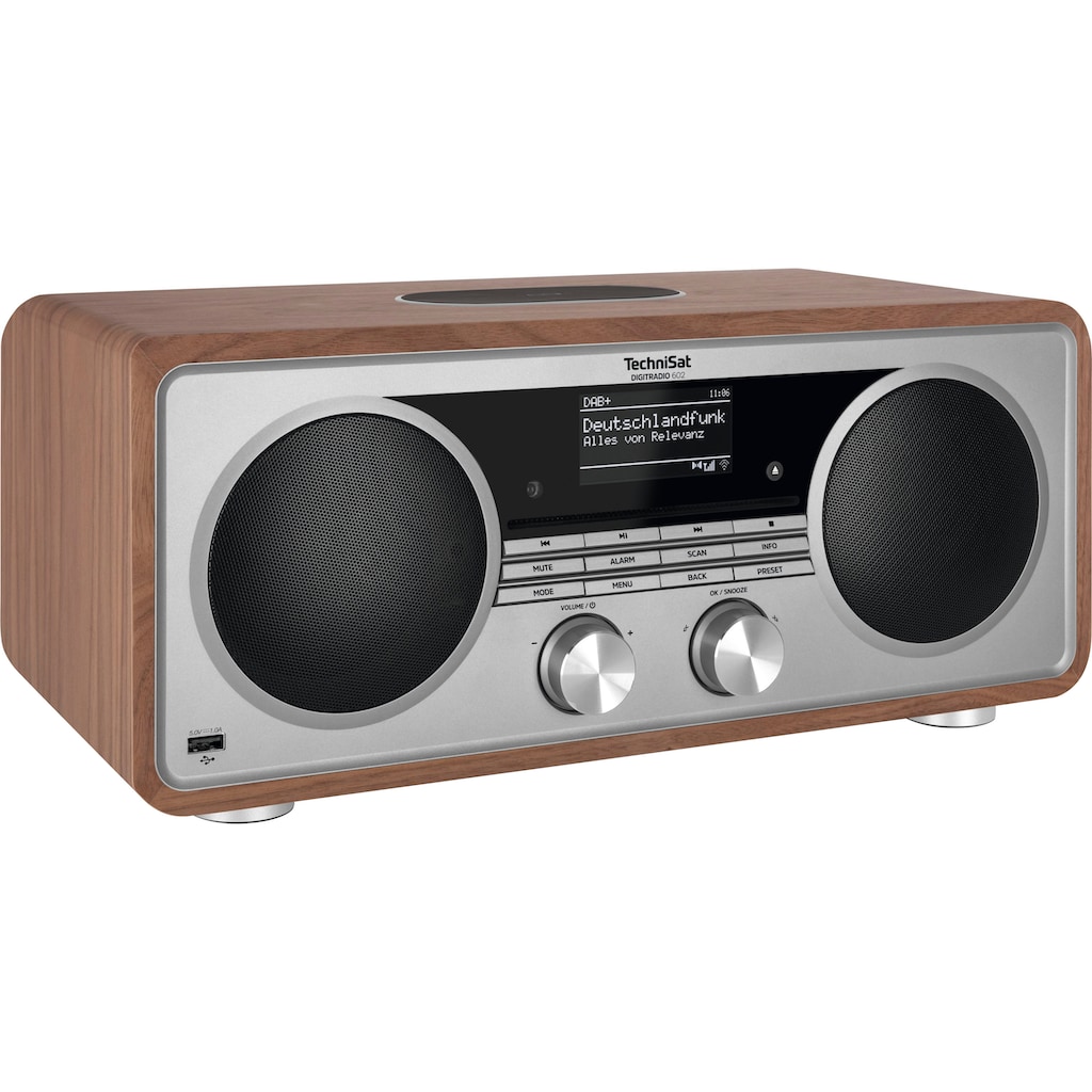 TechniSat Internet-Radio »DIGITRADIO 602«, (Bluetooth-WLAN Digitalradio (DAB+)-UKW mit RDS 70 W)