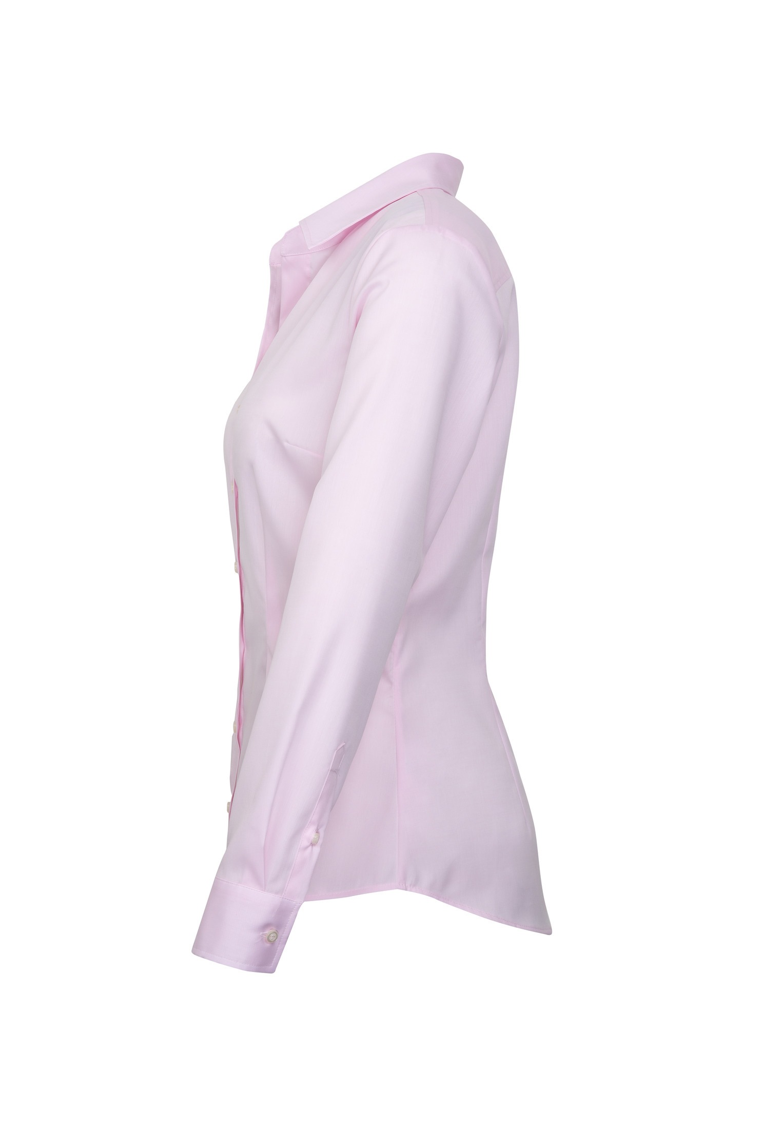 seidensticker Hemdbluse »Schwarze Rose«, Langarm Kragen Uni