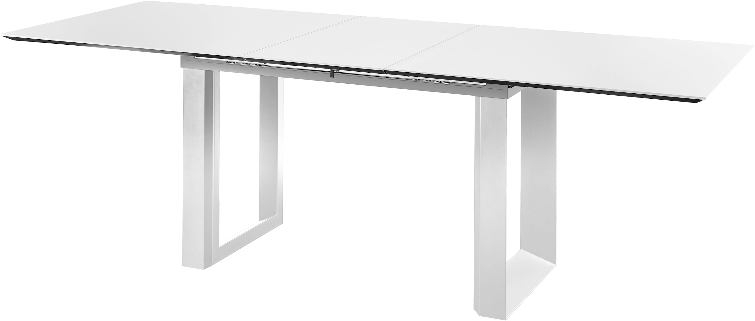 set one by Musterring Esstisch »New Atlanta« Platte rechteckig mit schweizer Kante, ausziehbar, Gestell in U-Form