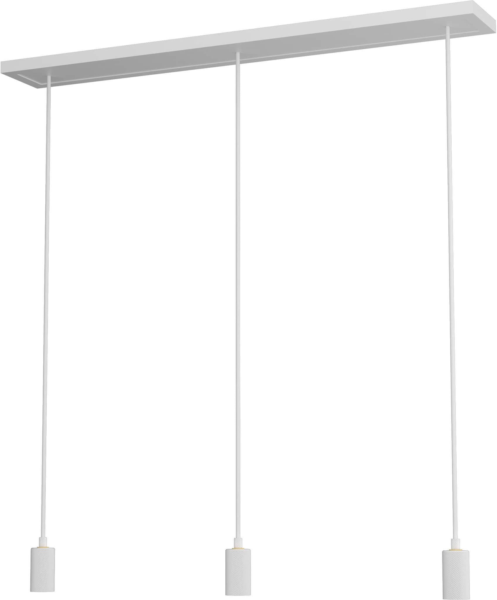 SEGULA Pendelleuchte »MADOX 3-Wave white« E27 1 Stk. günstig online kaufen