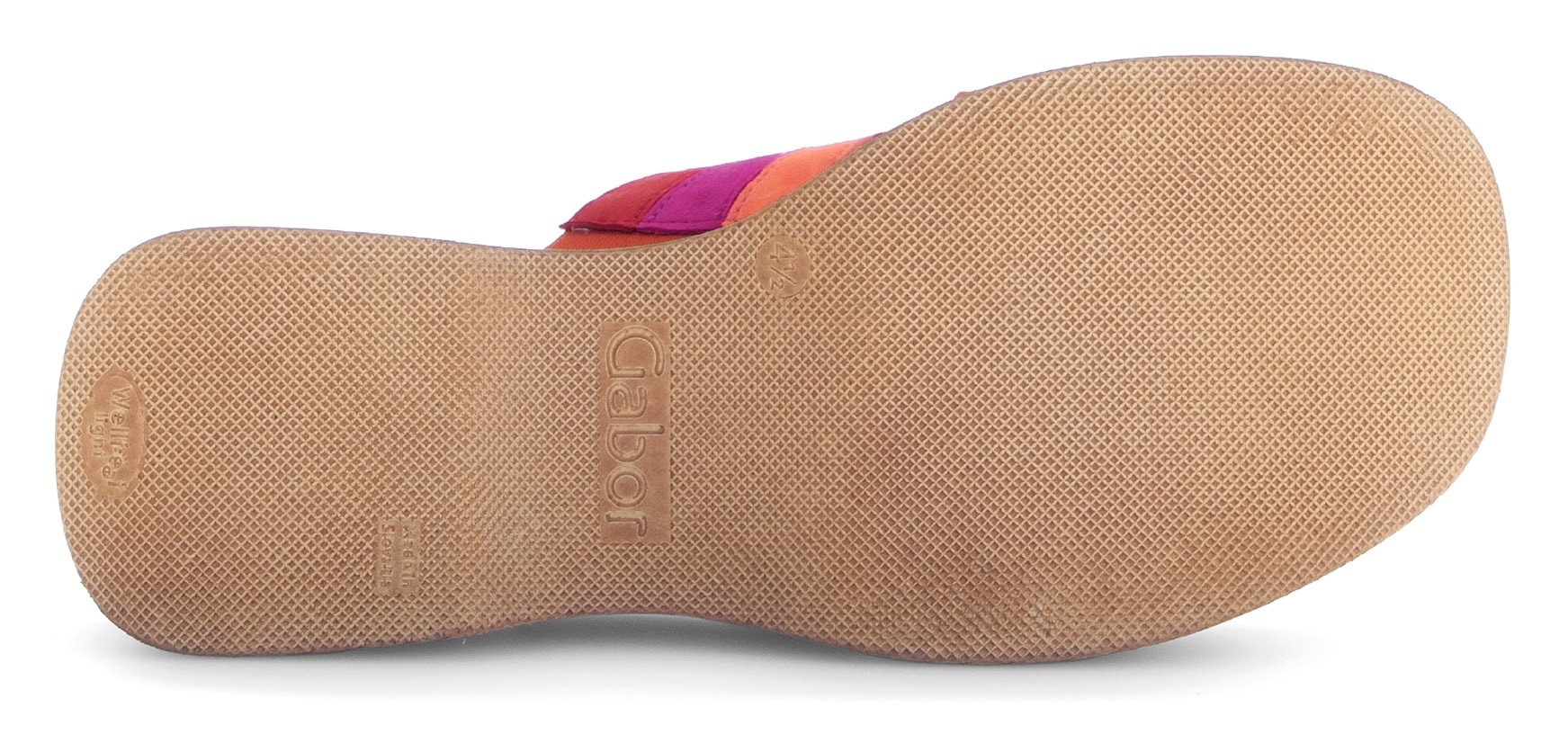 Gabor Pantolette, Keilabsatz, Sommerschuh, Best Fitting für eine komfortable Passform