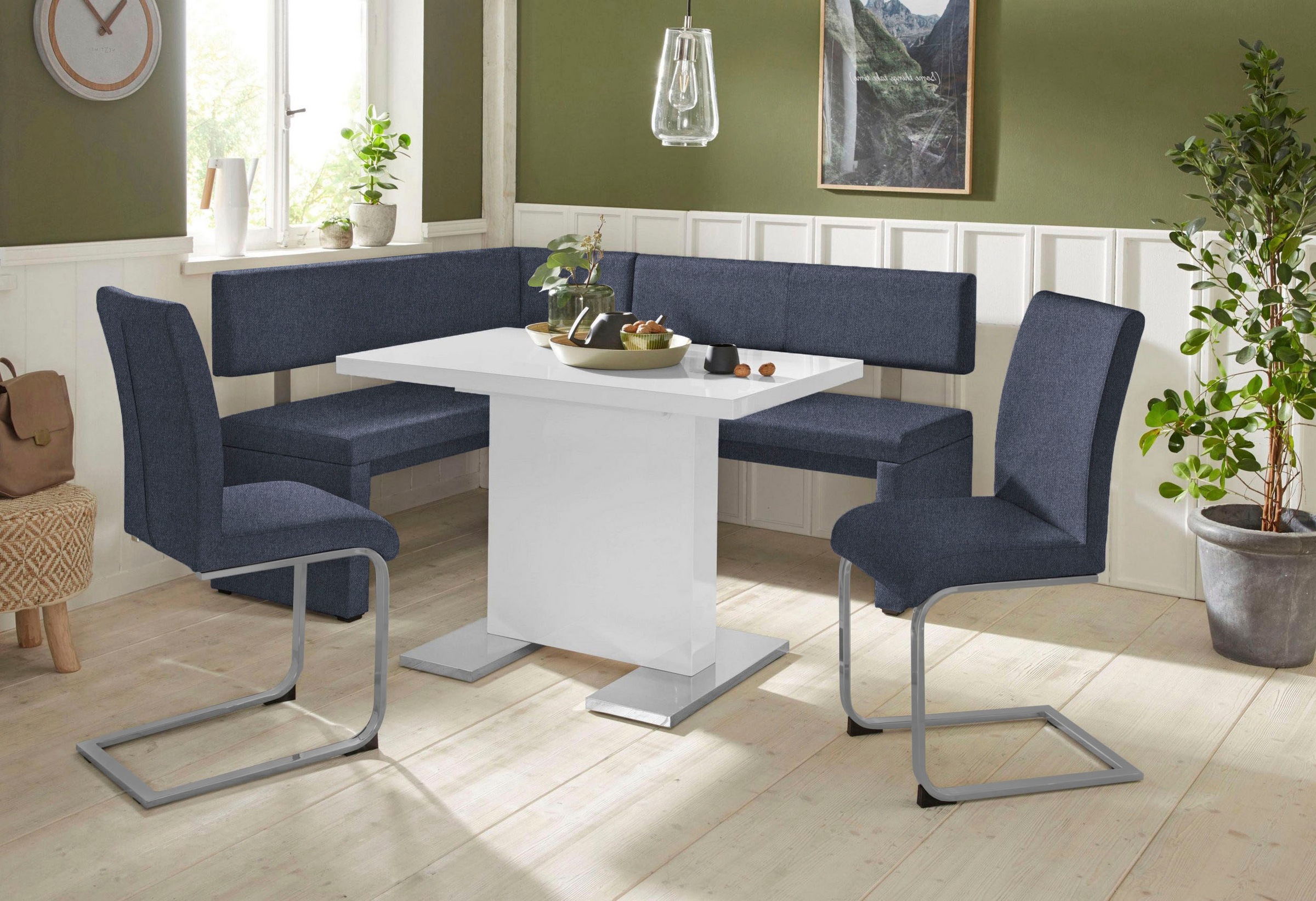 Home affaire Eckbank "Charissa" in 3 Größen, verschiedene Qualitäten günstig online kaufen