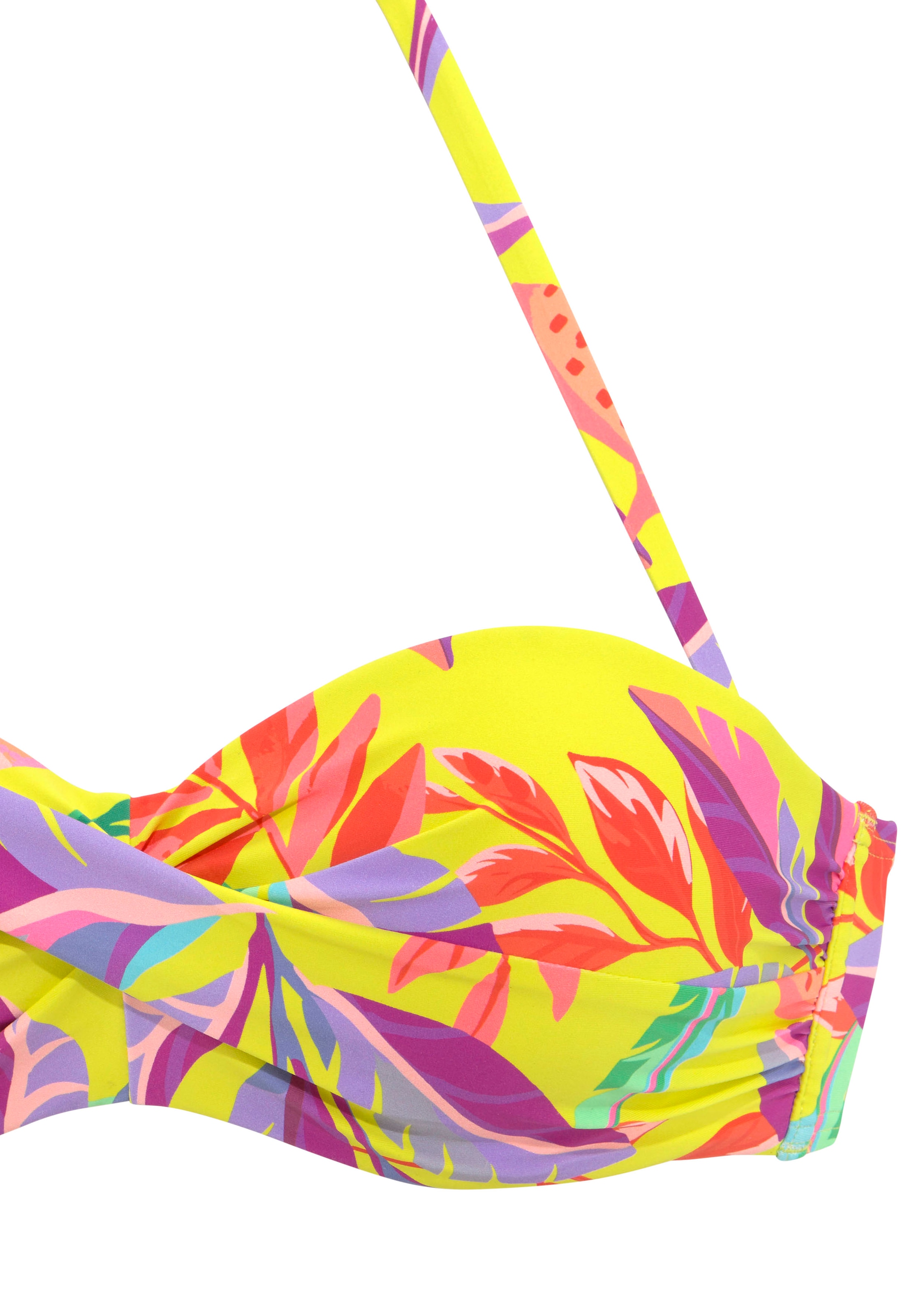 s.Oliver Bügel-Bandeau-Bikini-Top »Mallorca«, in Wickeloptik